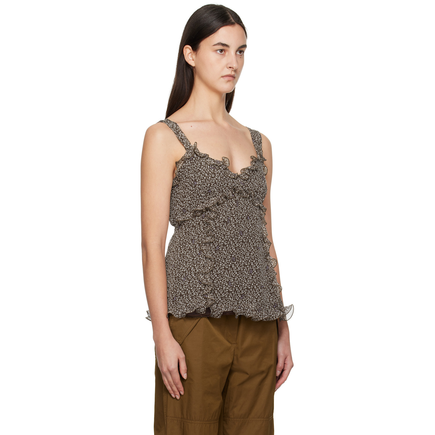  Weekend Max Mara Brown Naro Camisole 