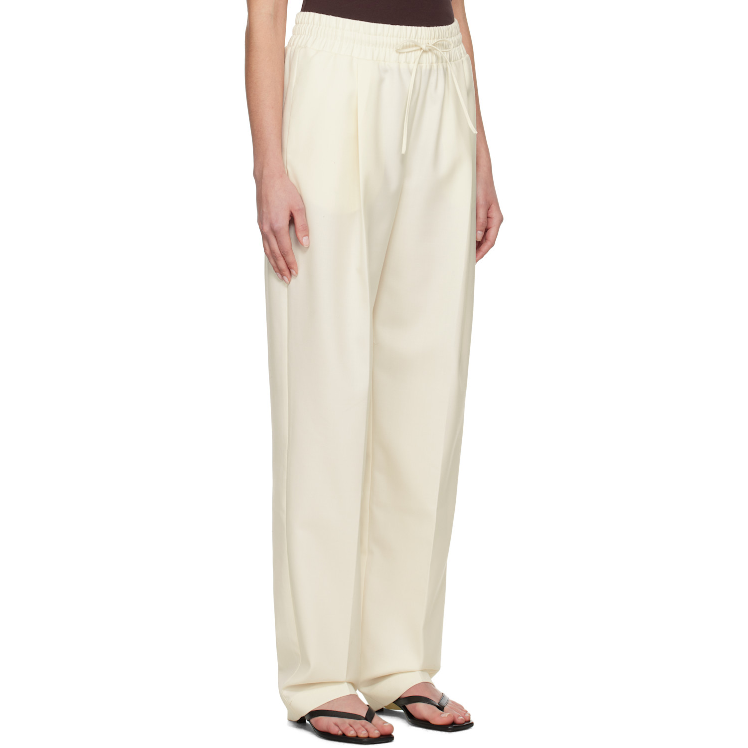  Aya Muse Off-white Lyra Trousers 