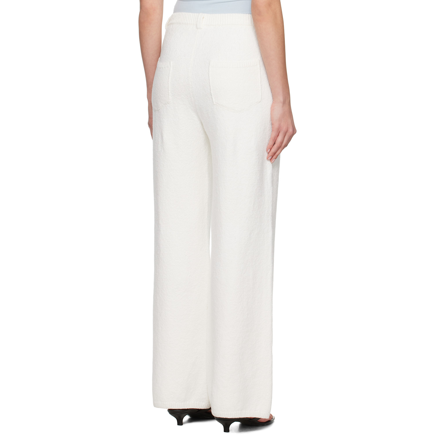  Aya Muse White Trix Trousers 