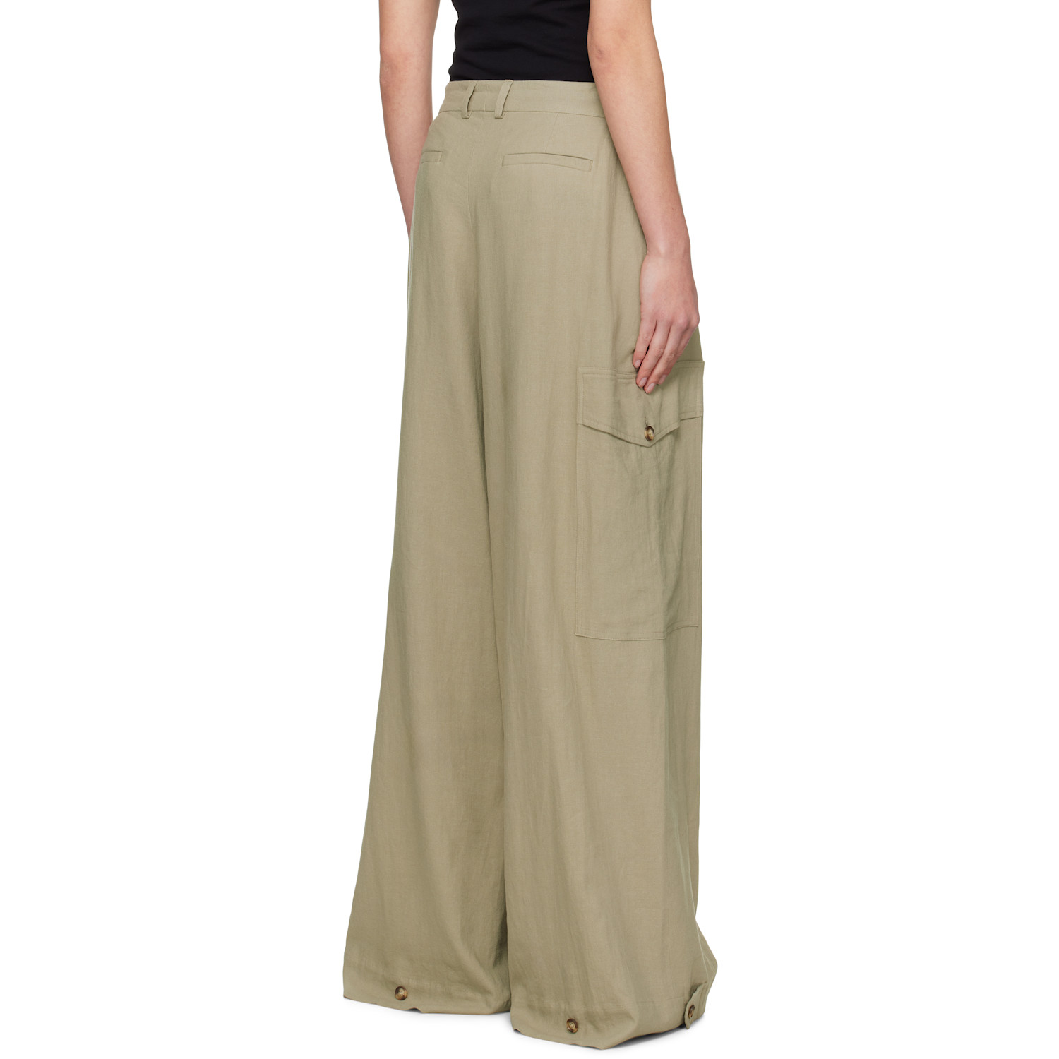  La Collection Green Stein Trousers 