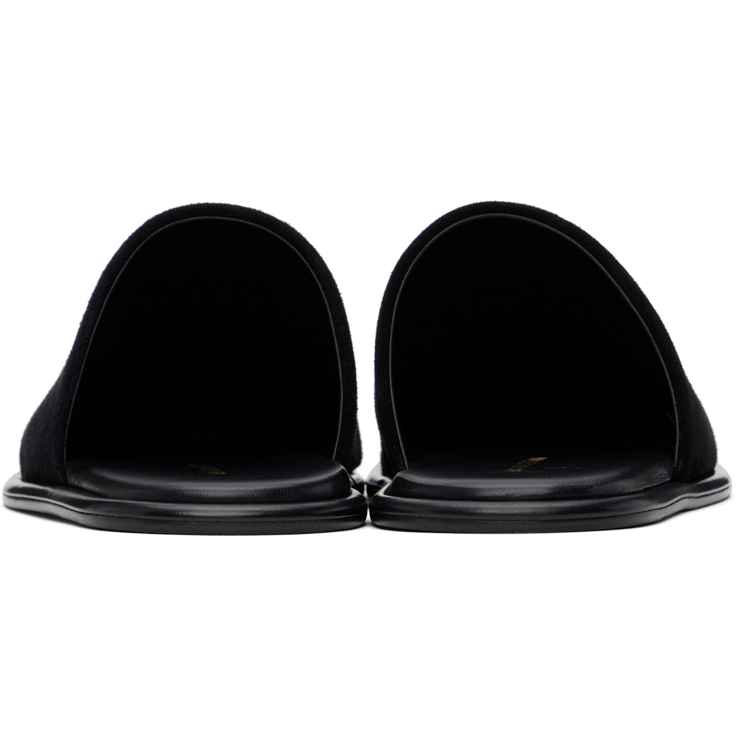  La Collection Black Cameron Slippers 