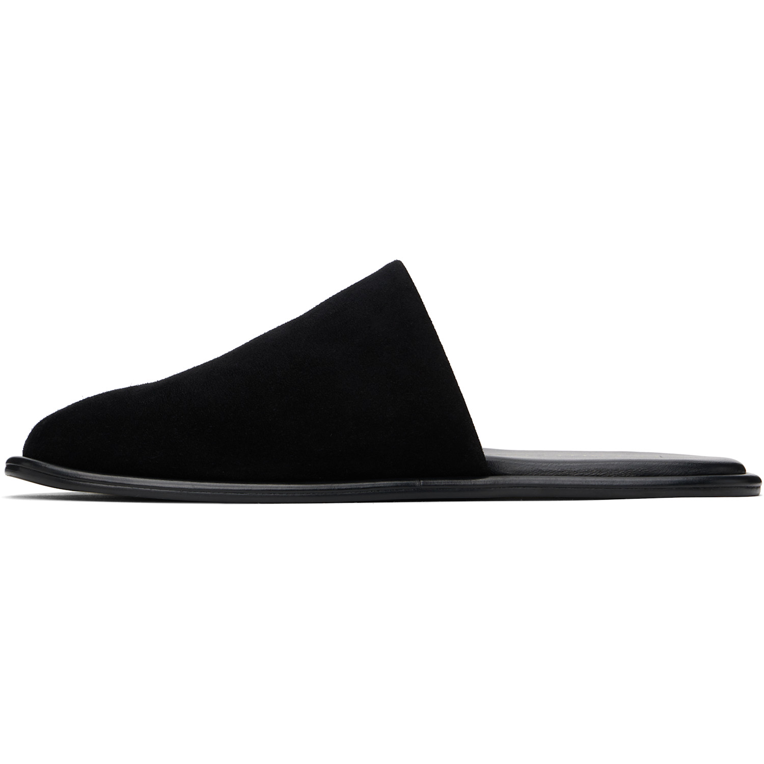  La Collection Black Cameron Slippers 