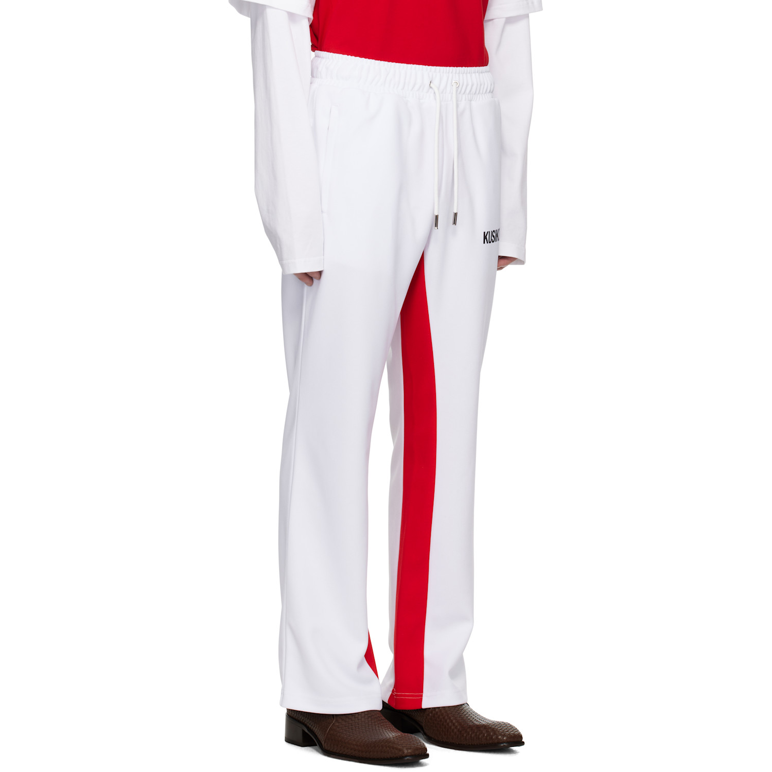  Kusikohc White Suite Track Pants 