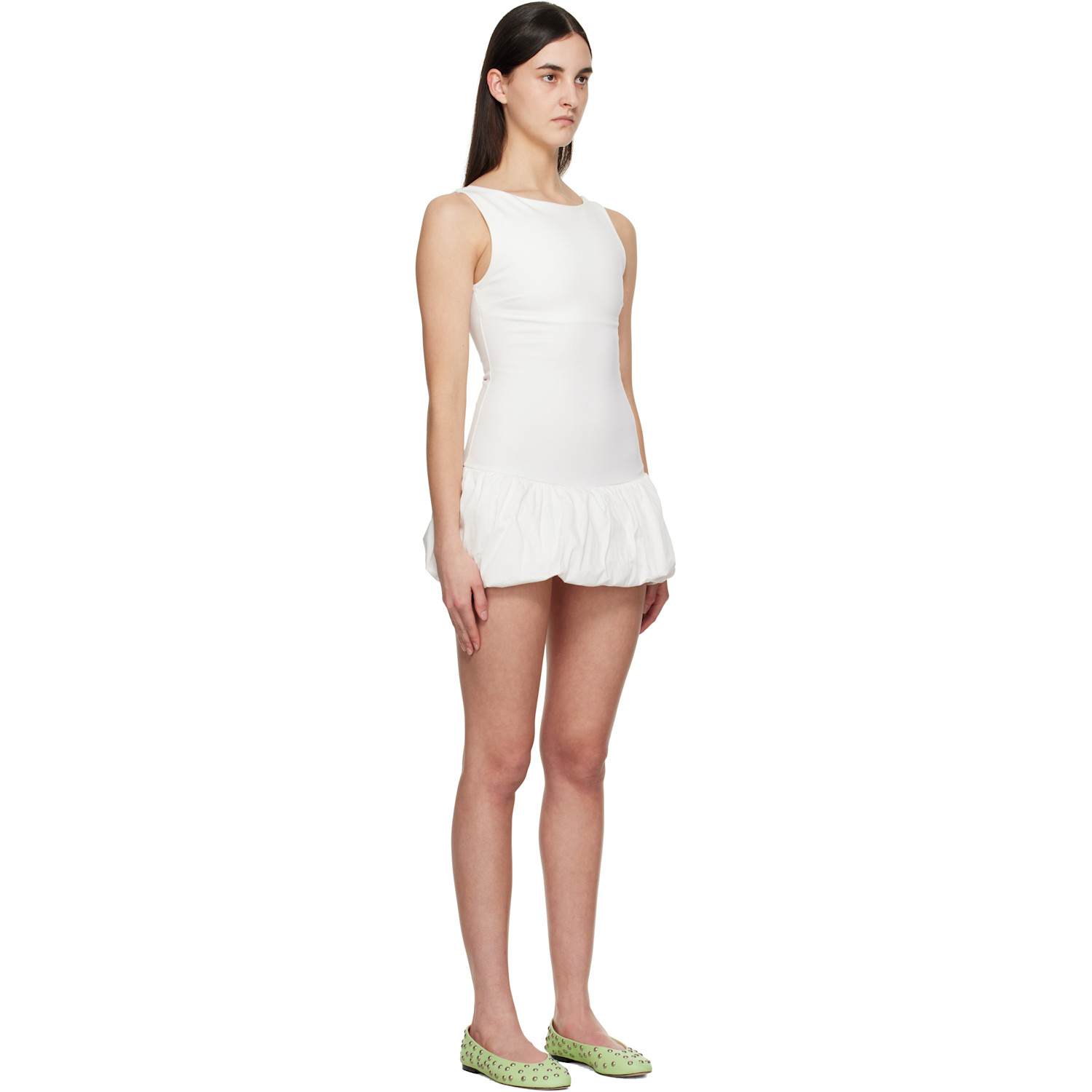  Miaou White Pamela Minidress 