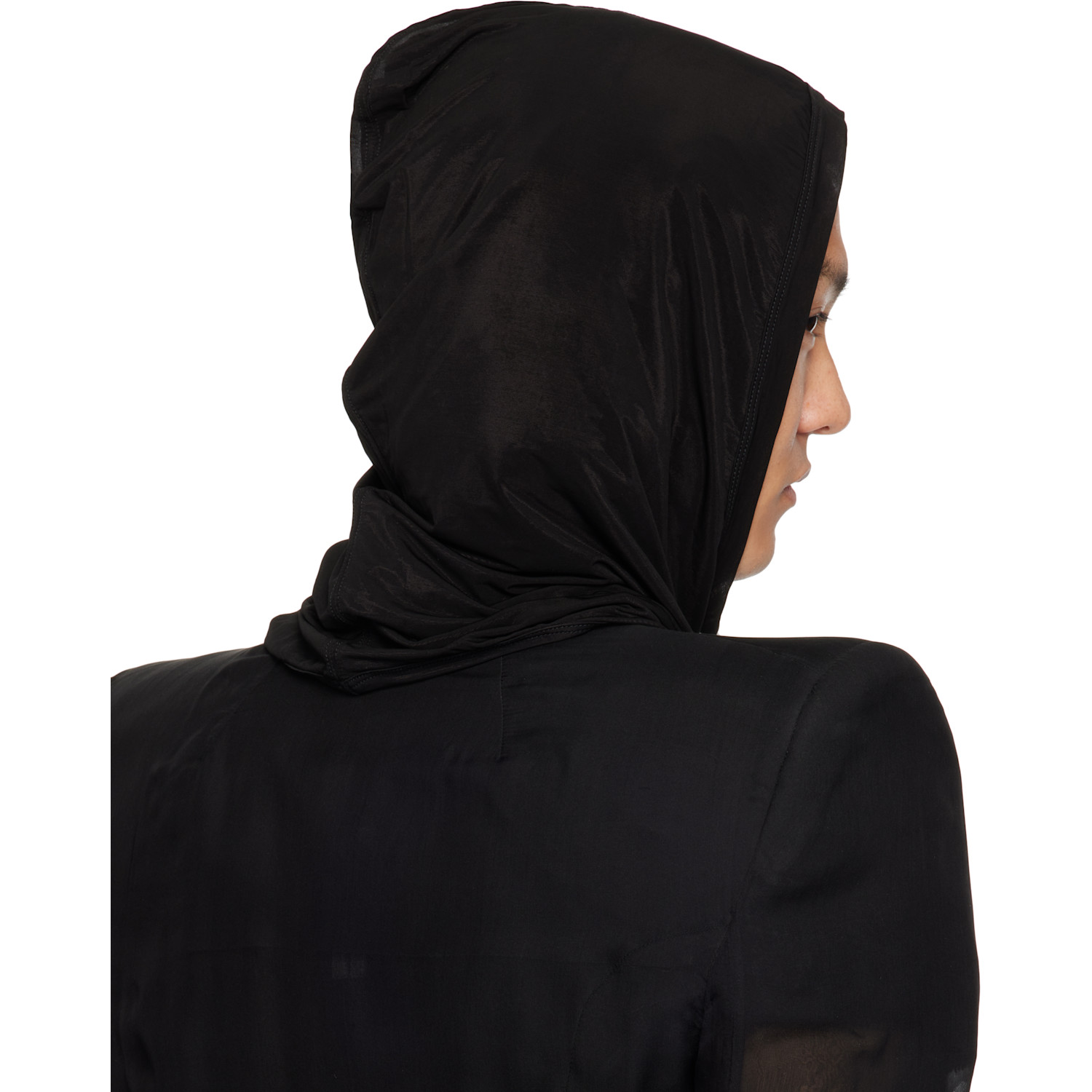  Rick Owens Black Hollywood Jera Hood 