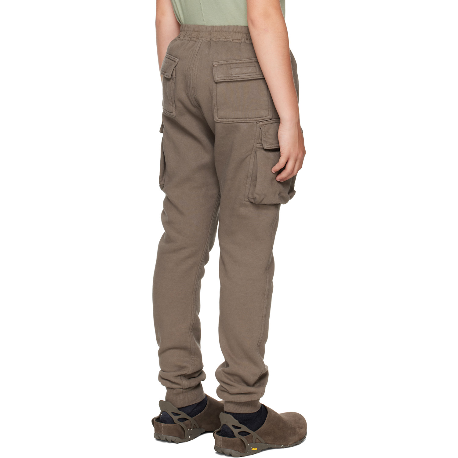 Rick Owens Kids Gray Hollywood Mastodon Cut Sweatpants 