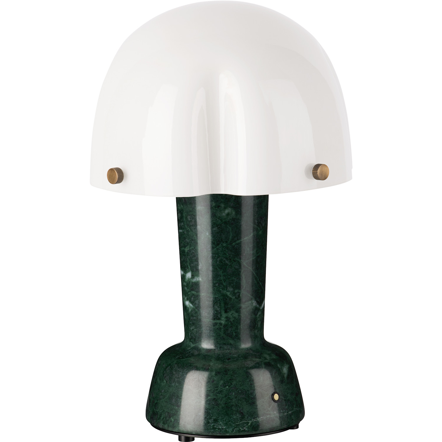  Soho Home White & Green Rio Portable Lamp 