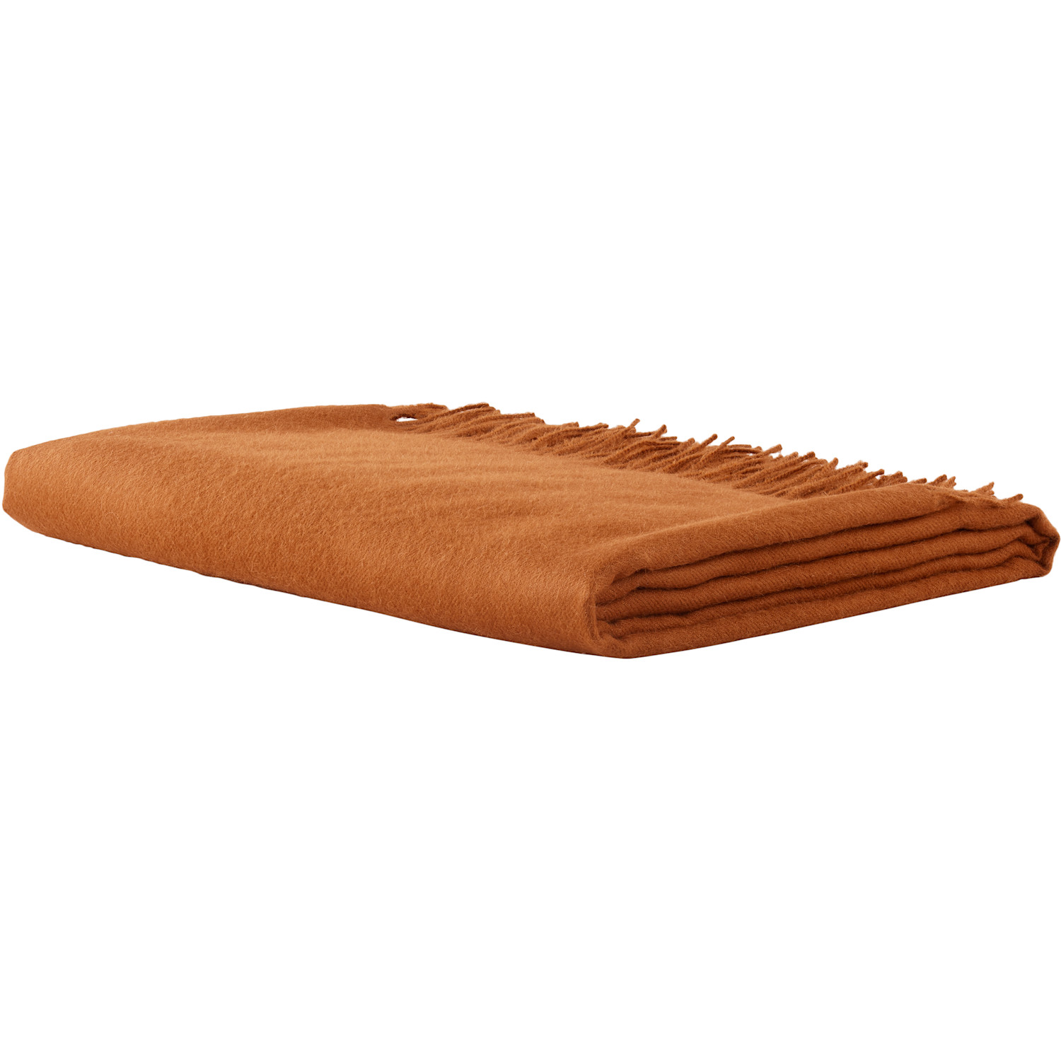  Soho Home Orange Maria Alpaca Throw 