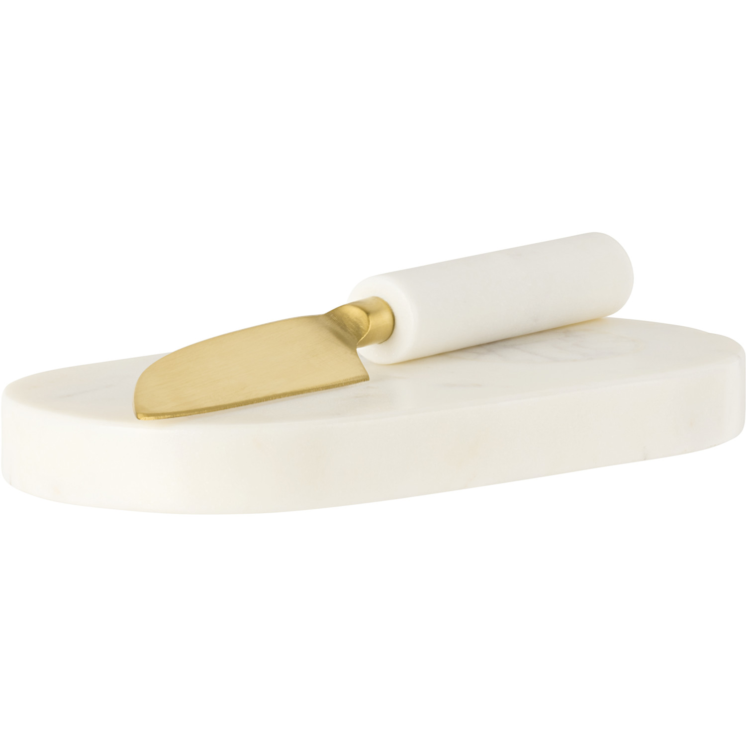  Soho Home White Jermyn Chopping Board & Knife Set 