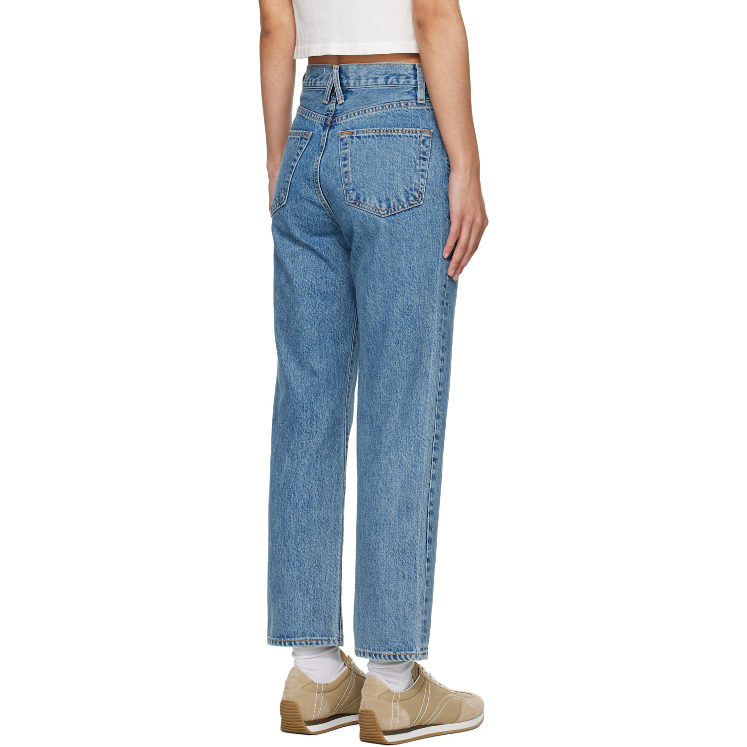 Slvrlake Blue London Crop Jeans 