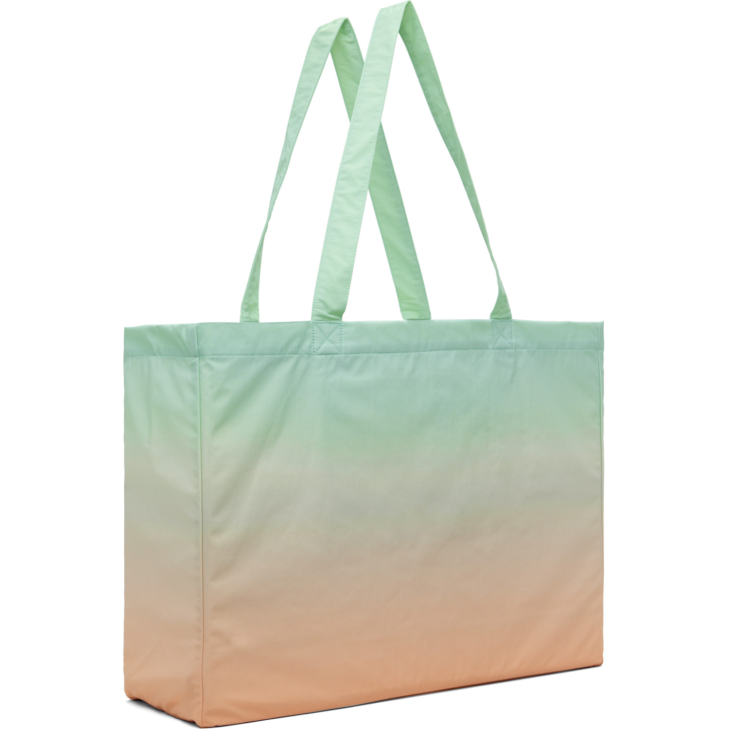  A.p.c. Green & Orange Asics Edition Diane Tote 