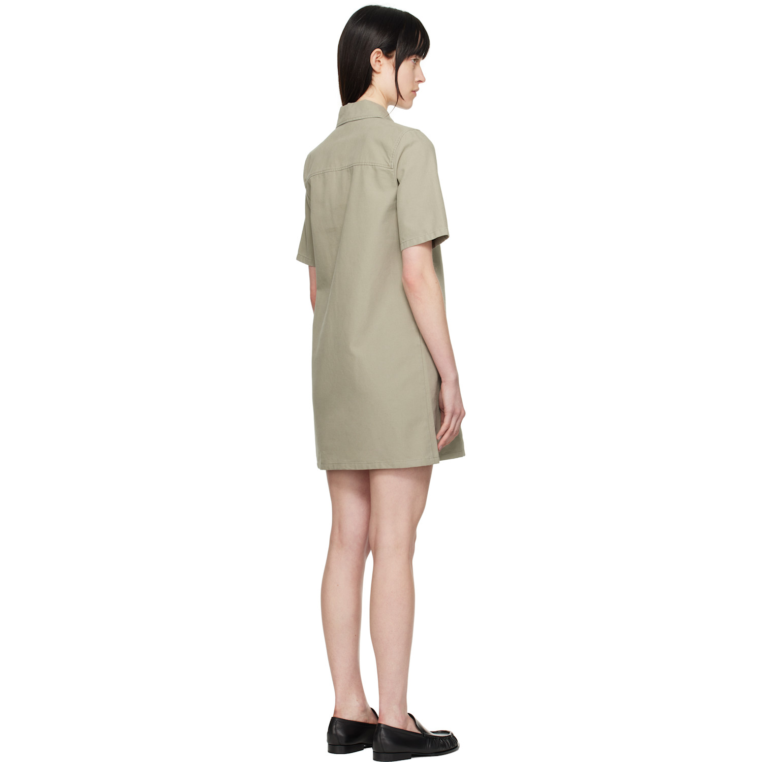  A.p.c. Taupe Selia Minidress 