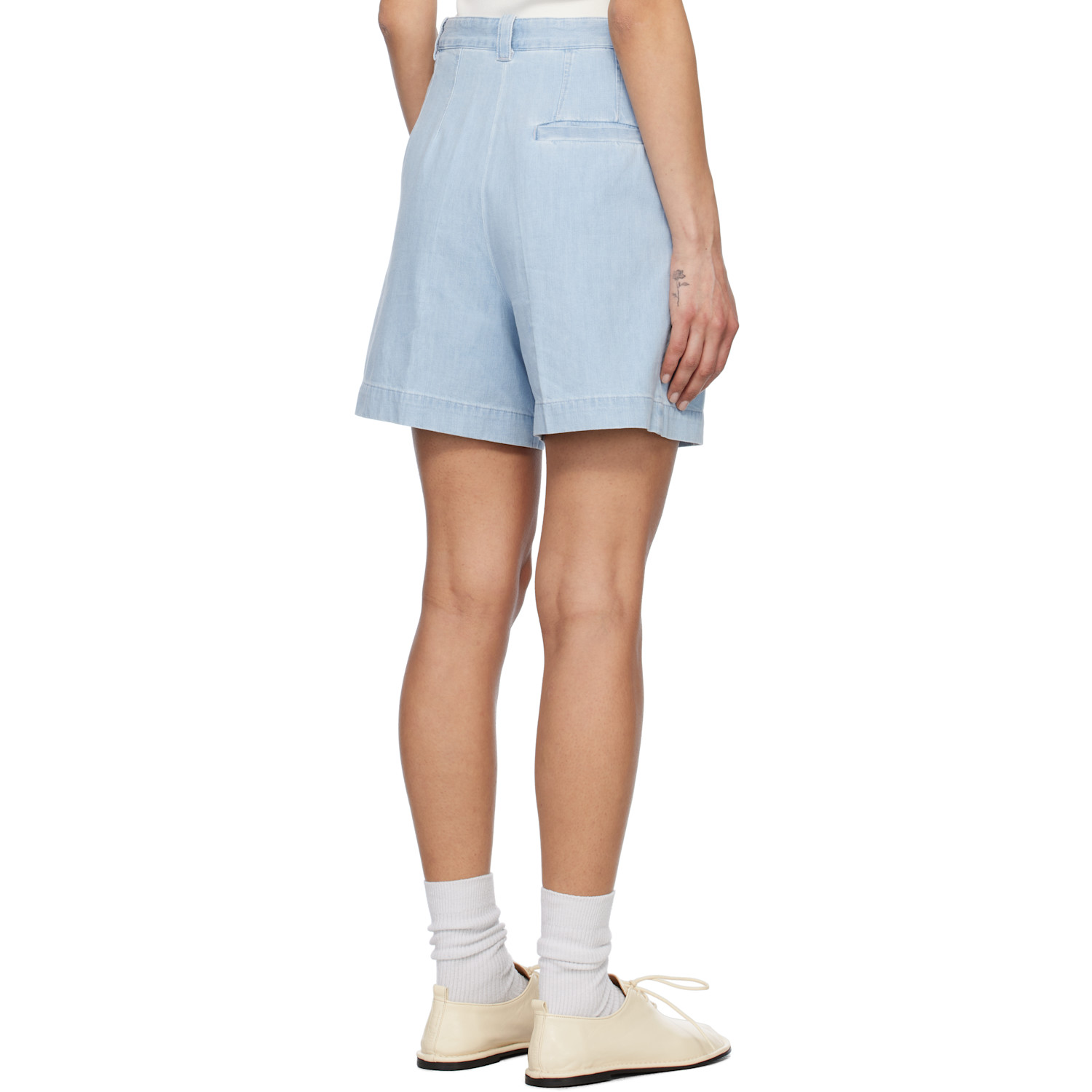  A.p.c. Blue Nola Denim Shorts 