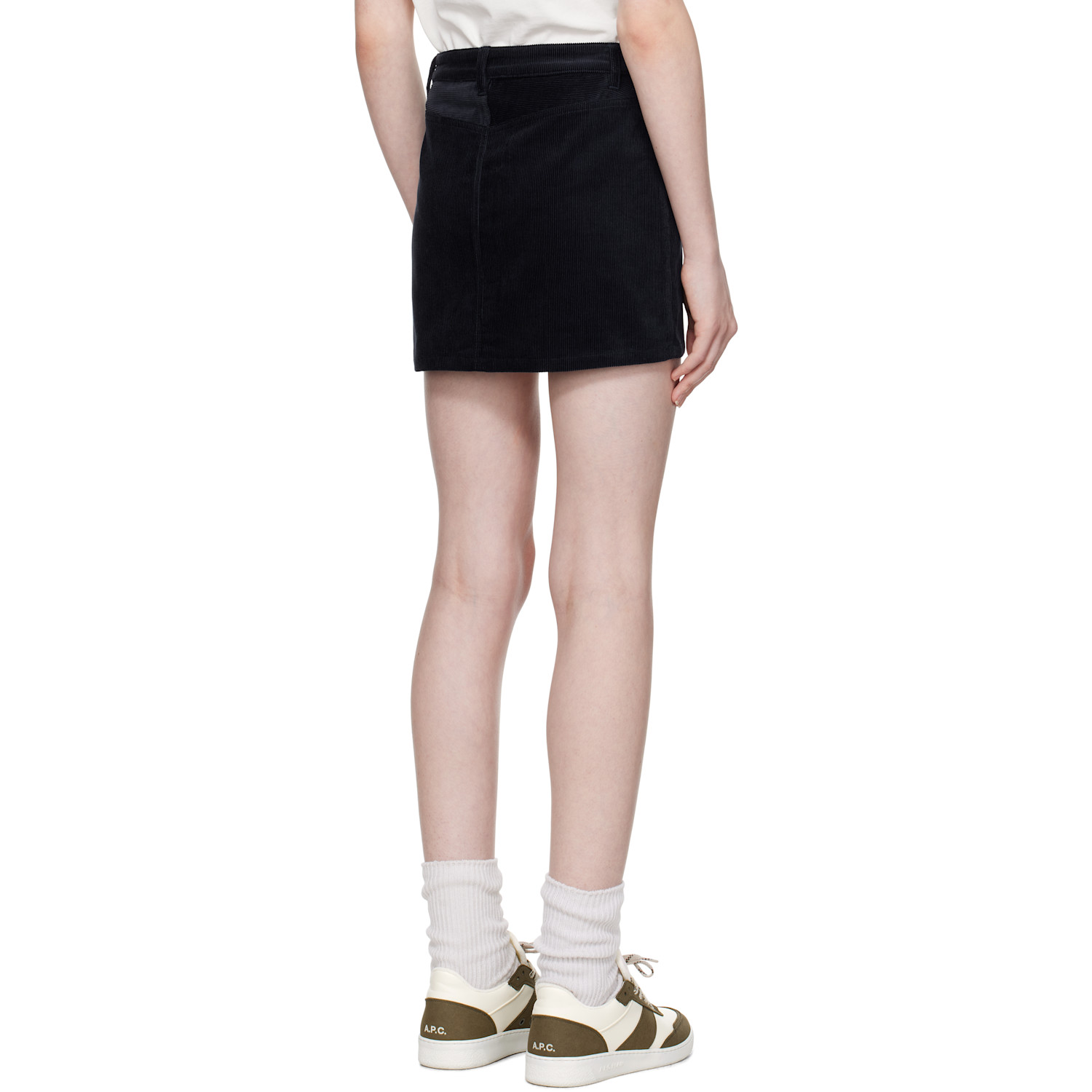 A.p.c. Navy Mini-jupe Miniskirt 