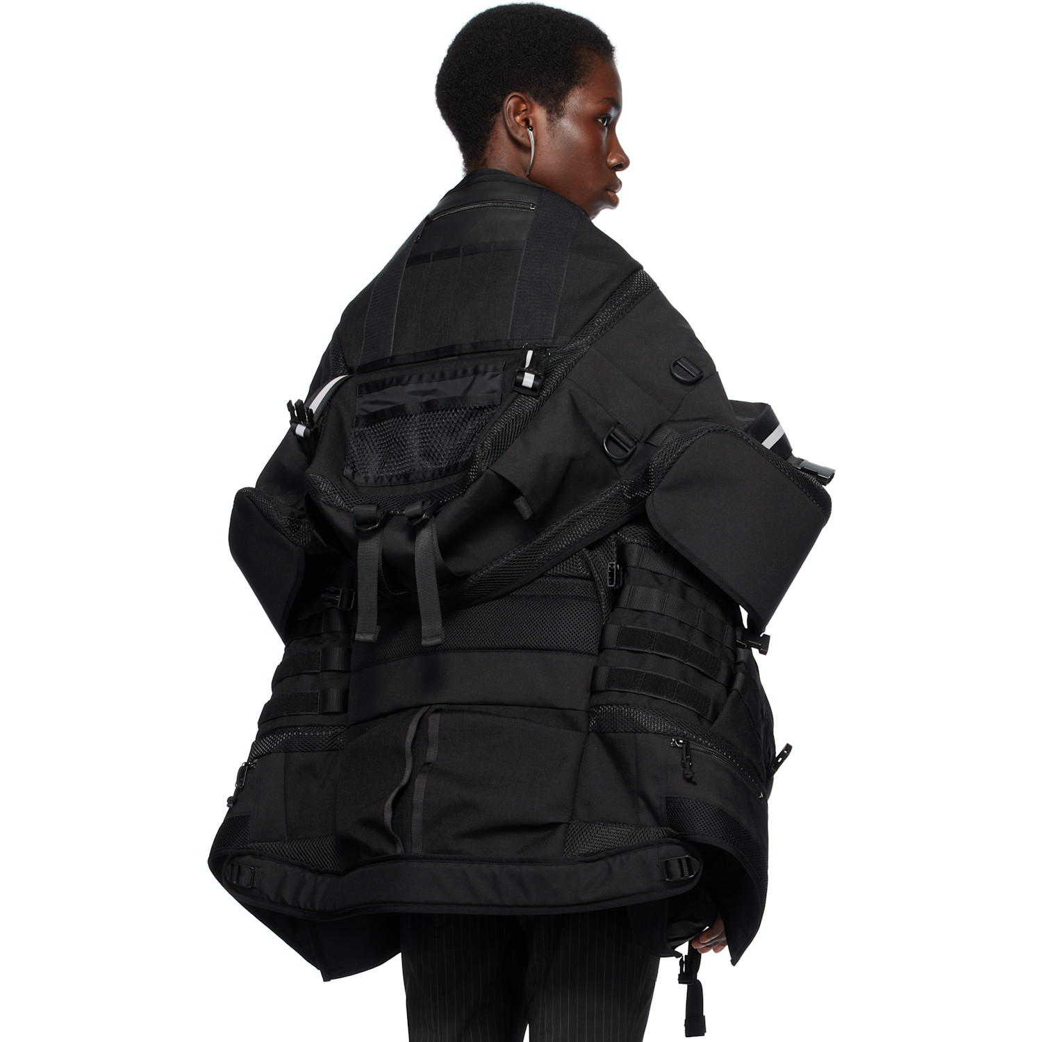  Junya Watanabe Black Komine Protector Jacket 