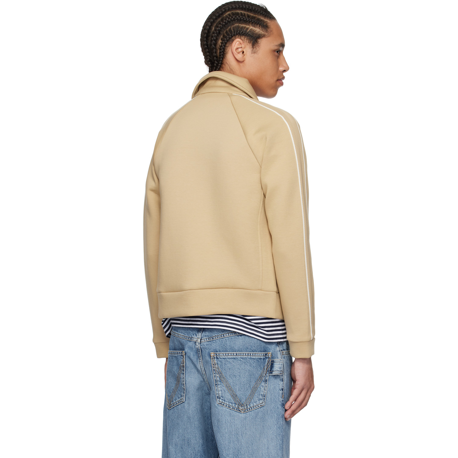  Lacoste Beige Raglan Jacket 