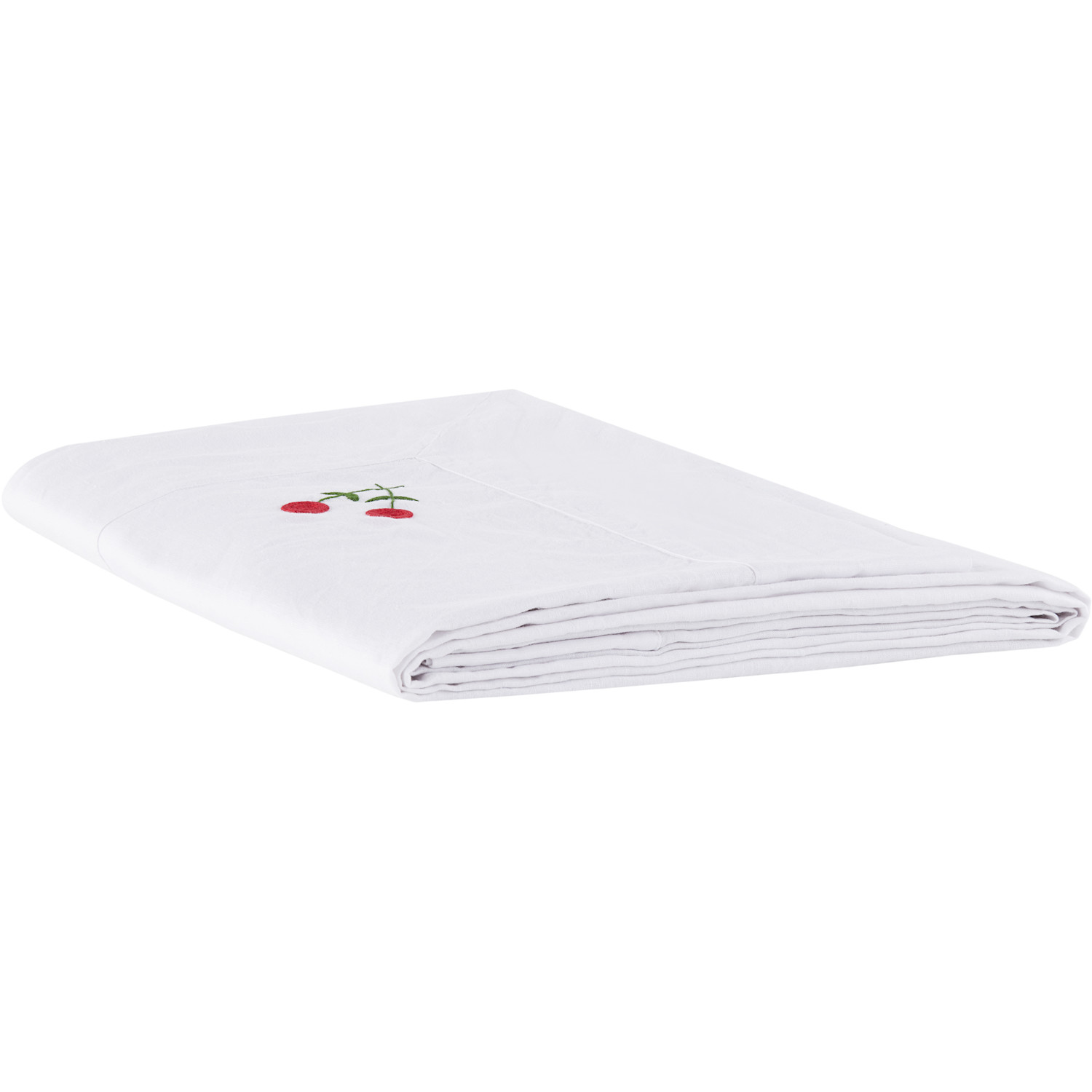  Gohar World White à Jour' & Rose Tablecloth 