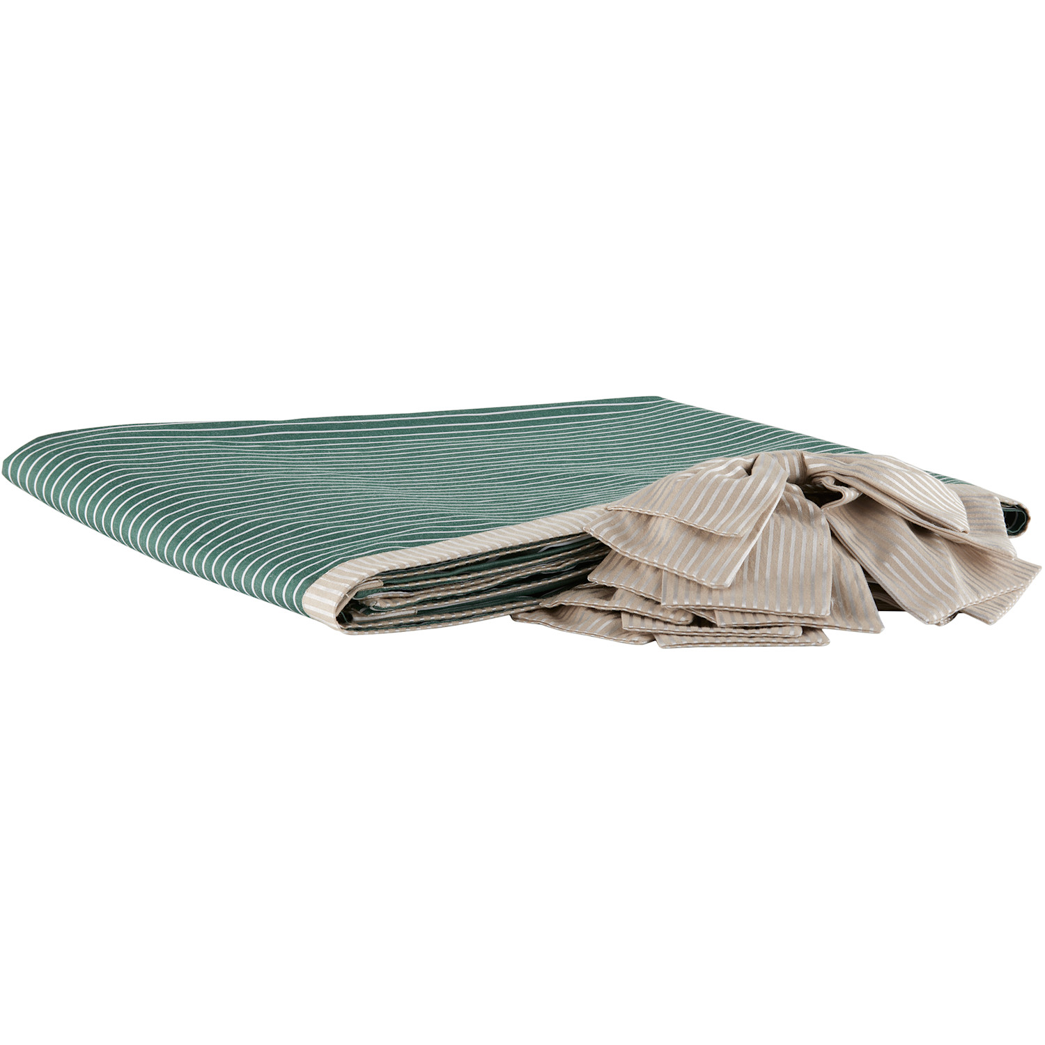  Gohar World Green & White Bow Tablecloth 