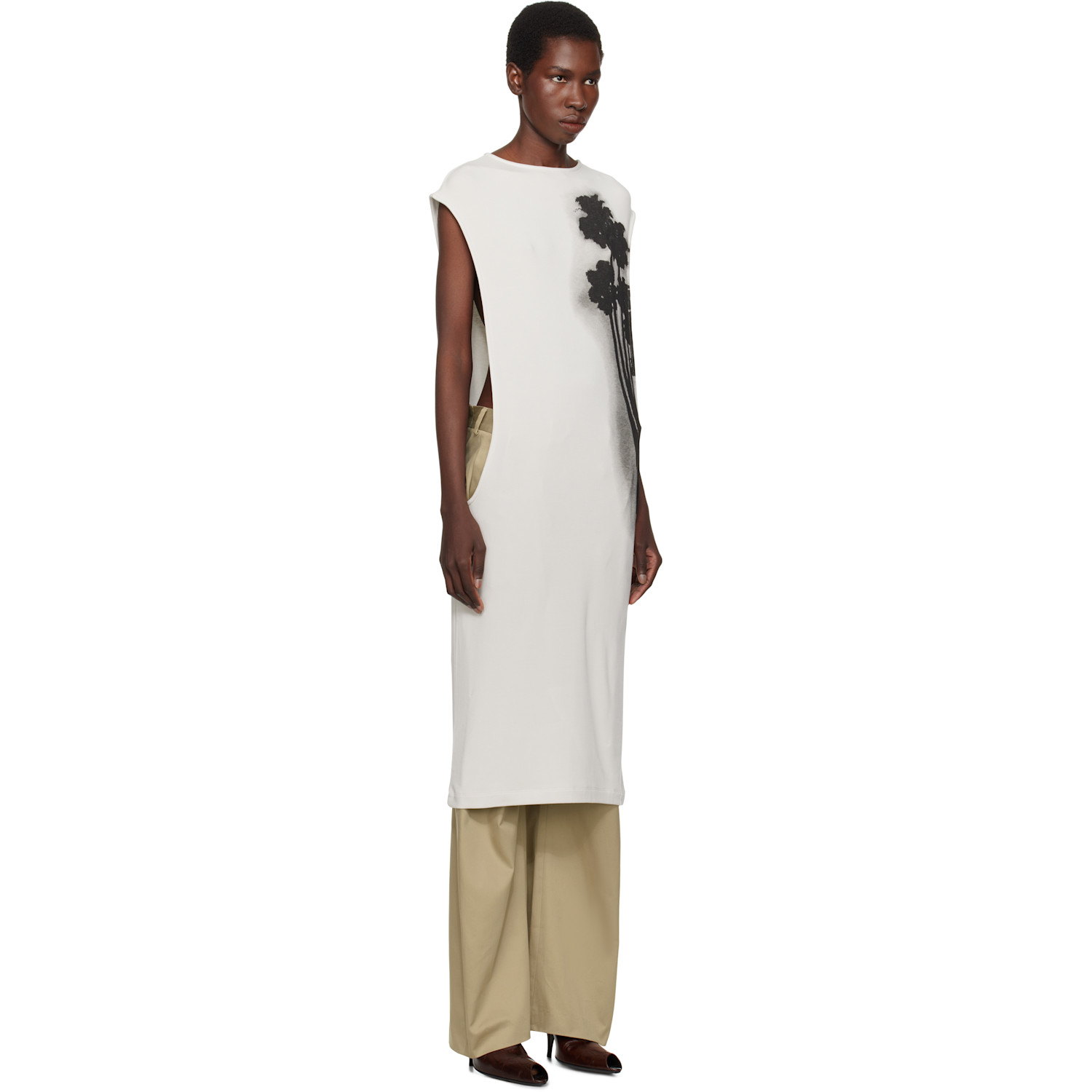  Julie Kegels Gray Jax Midi Dress 