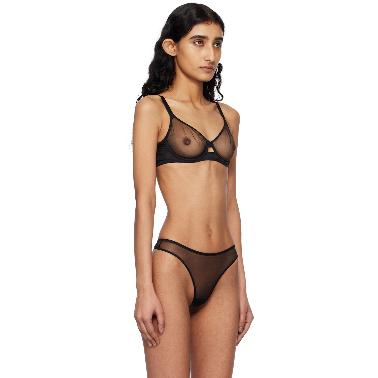  Agent Provocateur Black Lucky Bra 