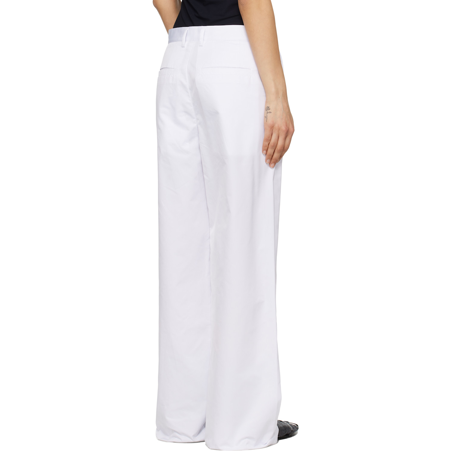  Lii White Sport Trousers 