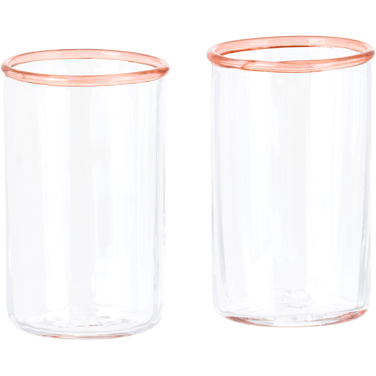  Akua Objects Pink Small Peter Glass Set 