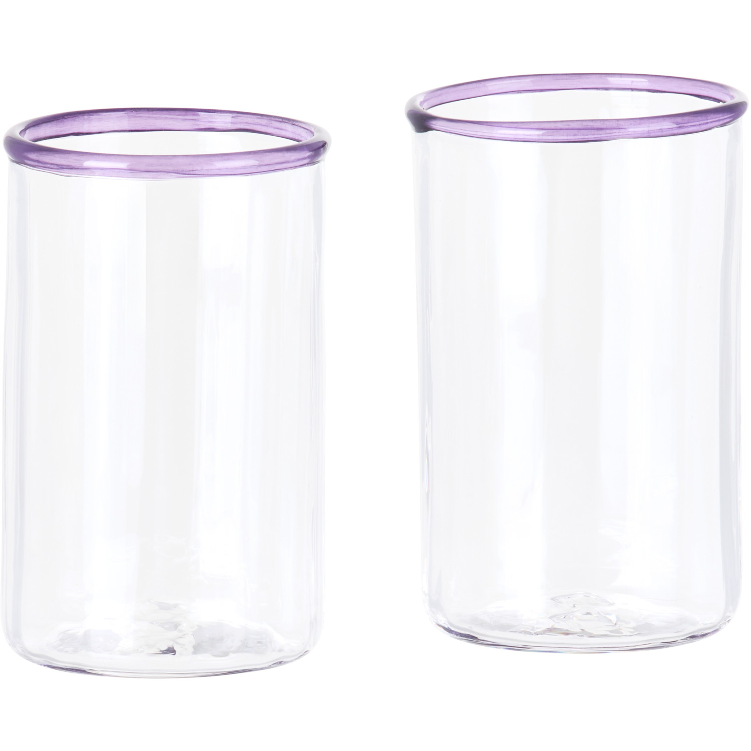  Akua Objects Purple Small Peter Glass Set 