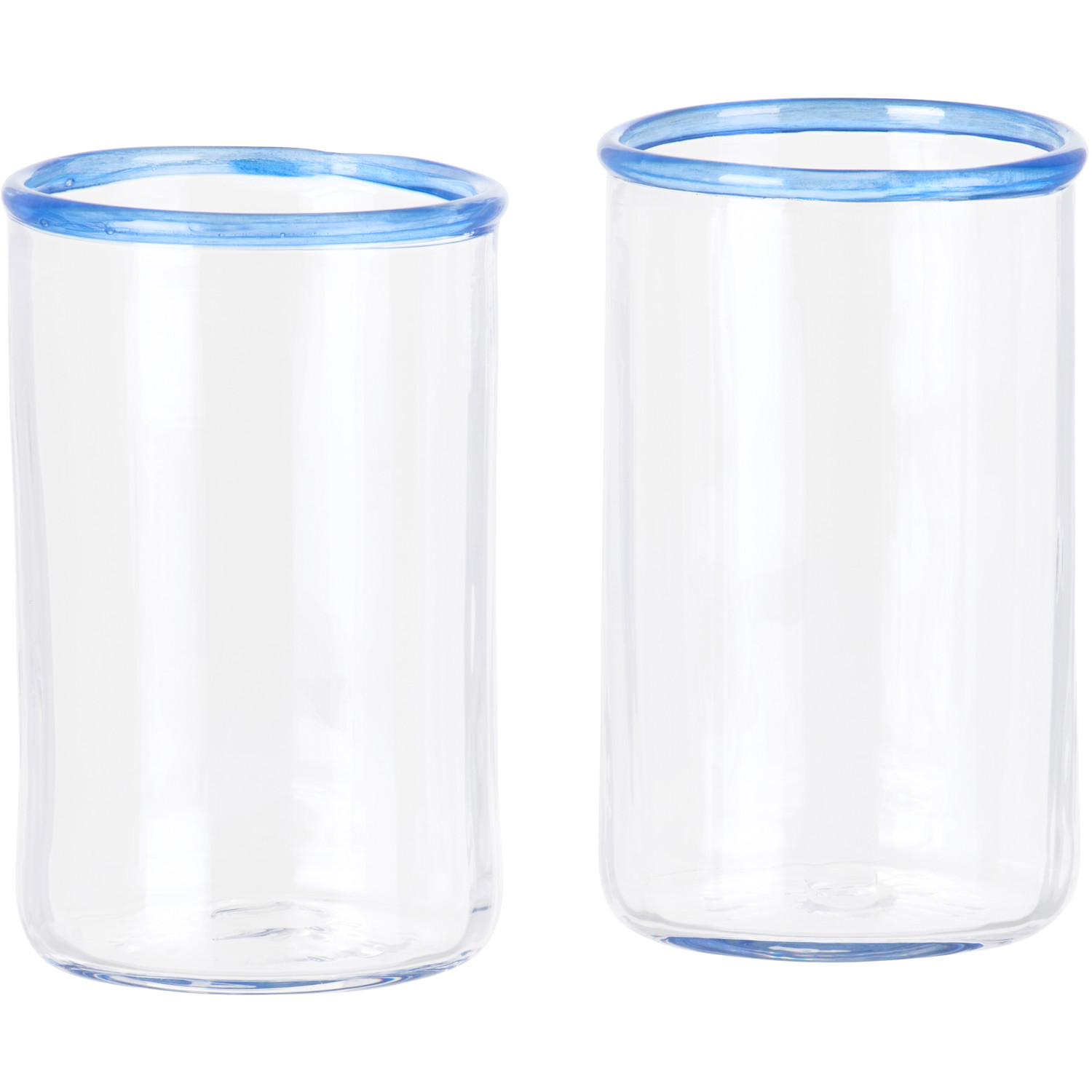  Akua Objects Blue Small Peter Glass Set 