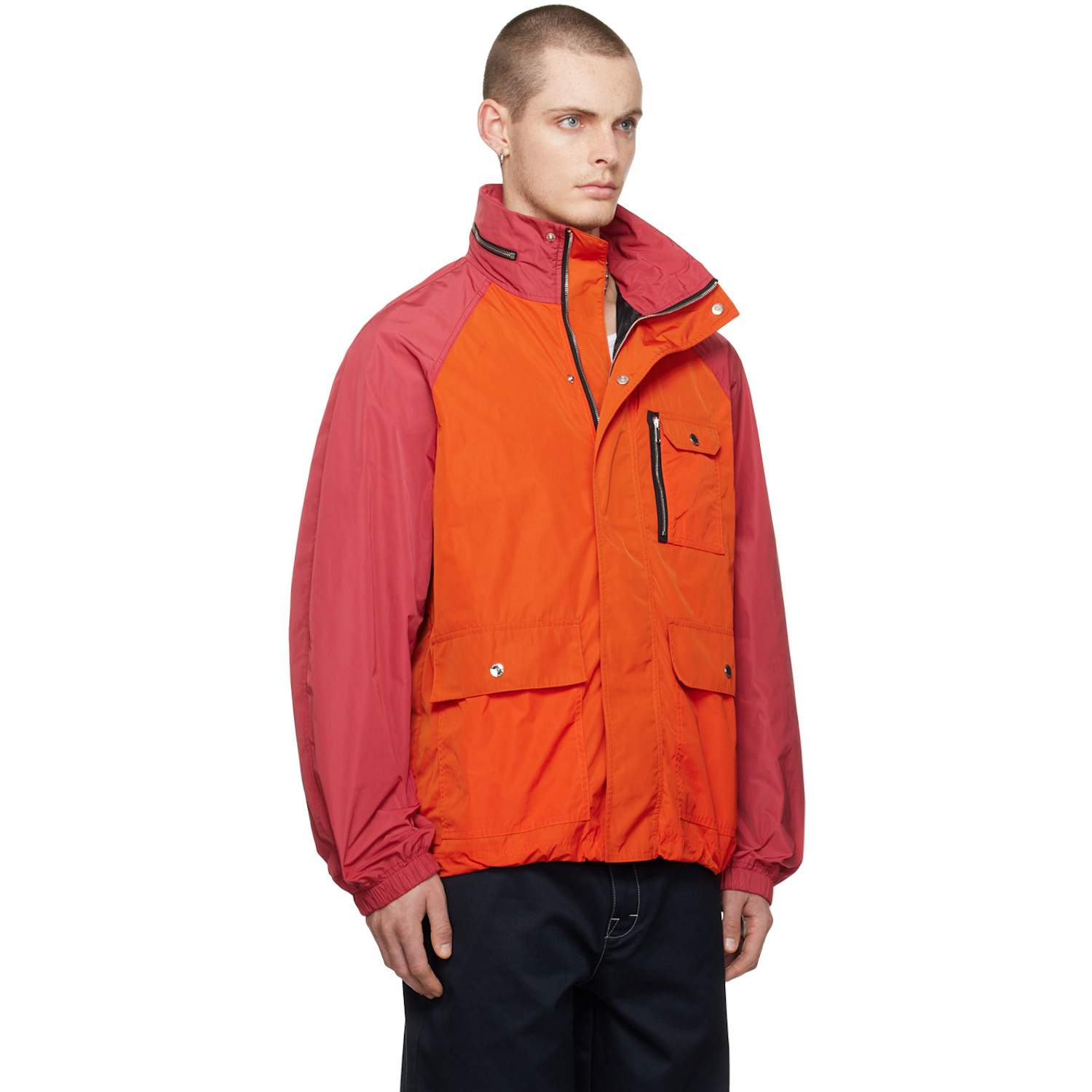  Still Kelly Orange Shell Jacket 