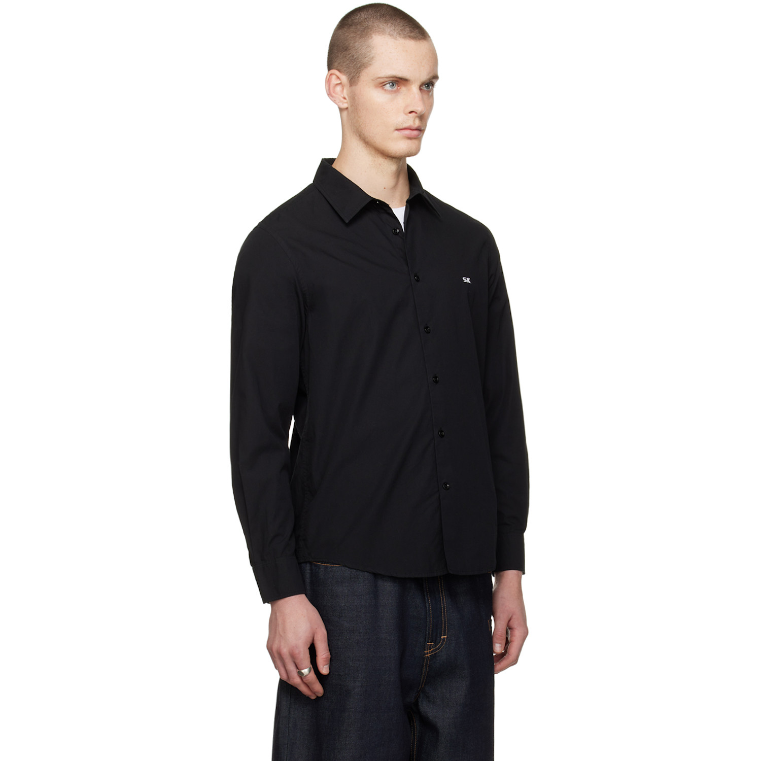  Still Kelly Black Sk Embroidery Shirt 