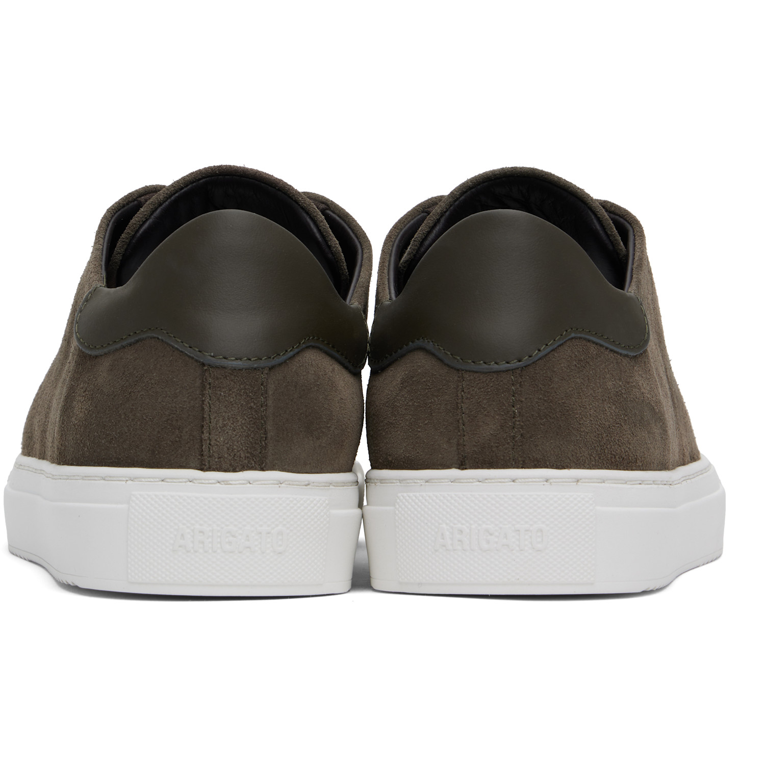  Axel Arigato Brown Clean 90 Suede Sneakers 