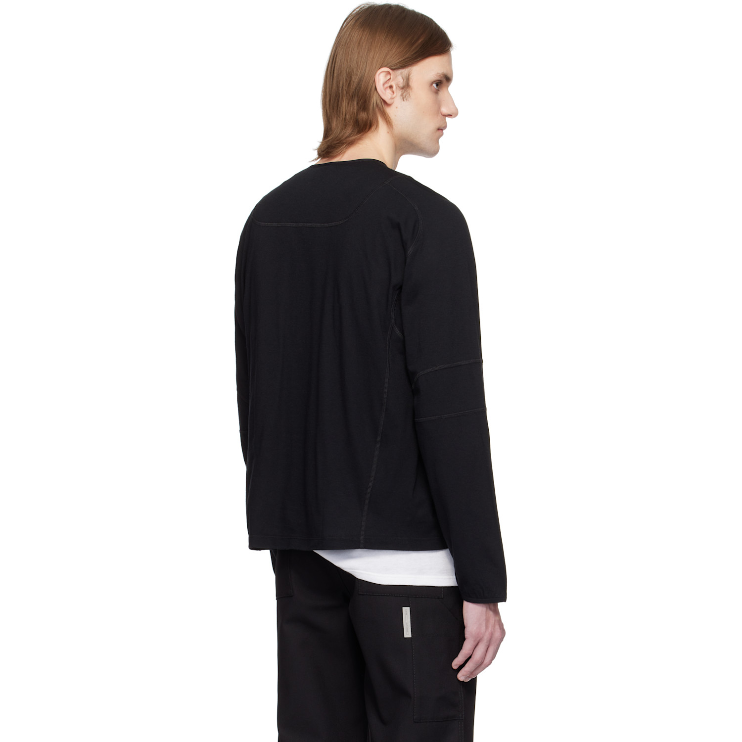  Gr10k Black Light Interlock Long Sleeve T-shirt 