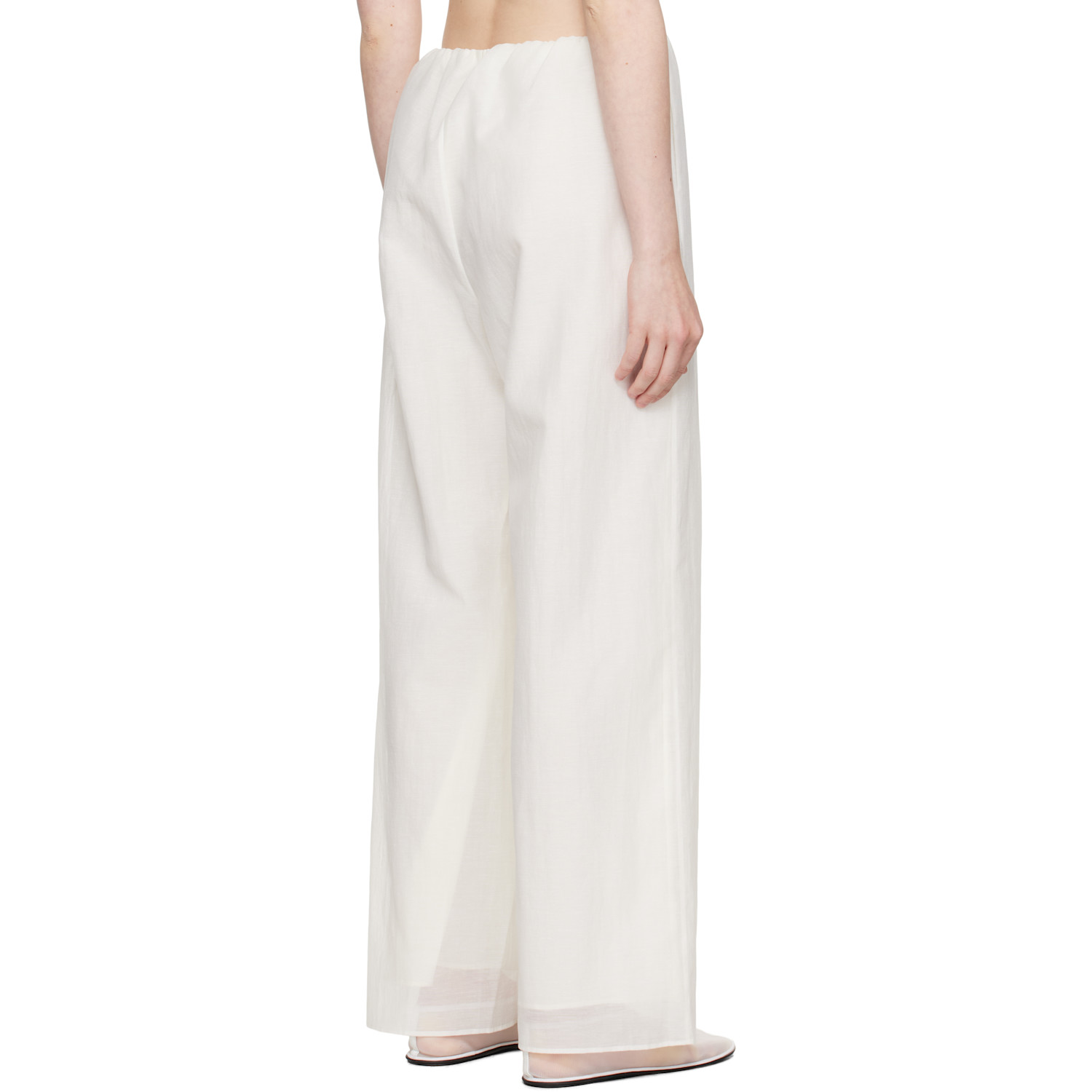  Ruohan White Rae Trousers 
