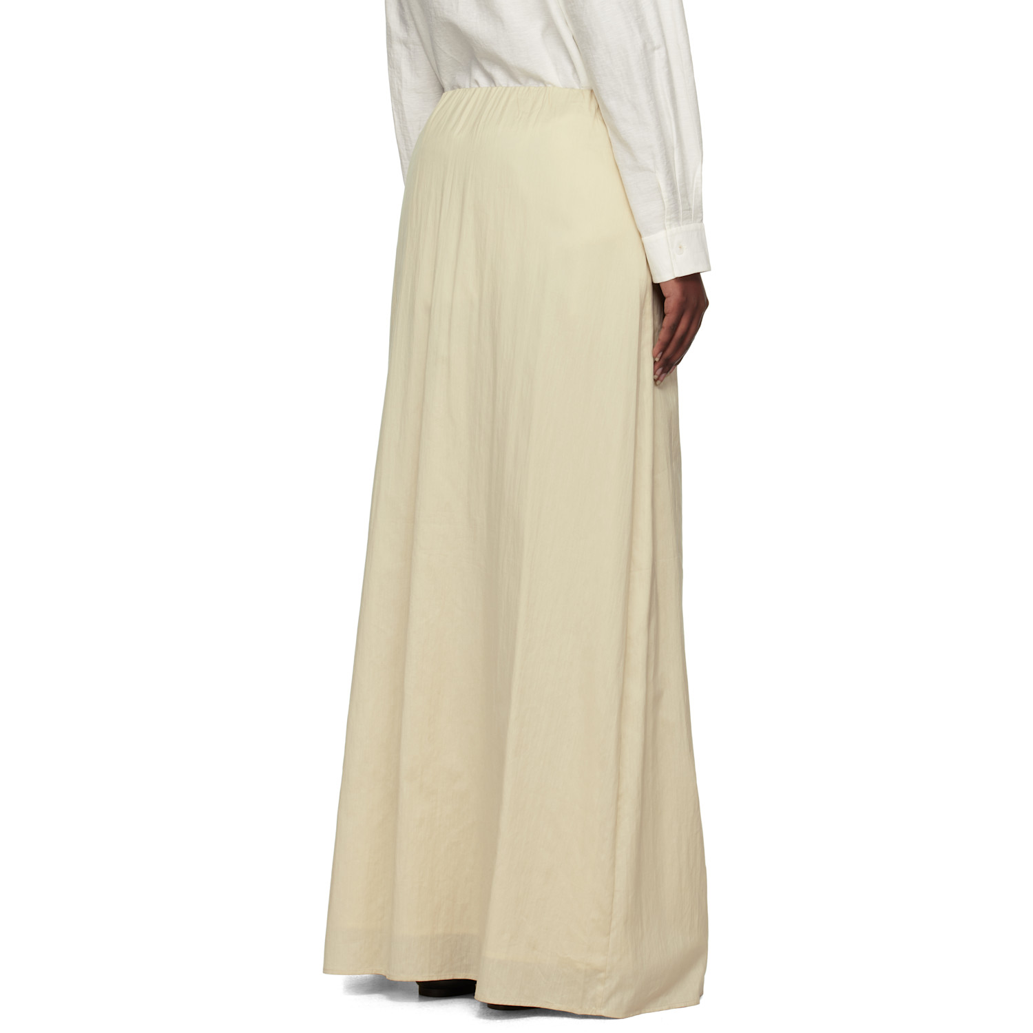  Ruohan Beige Kos Maxi Skirt 