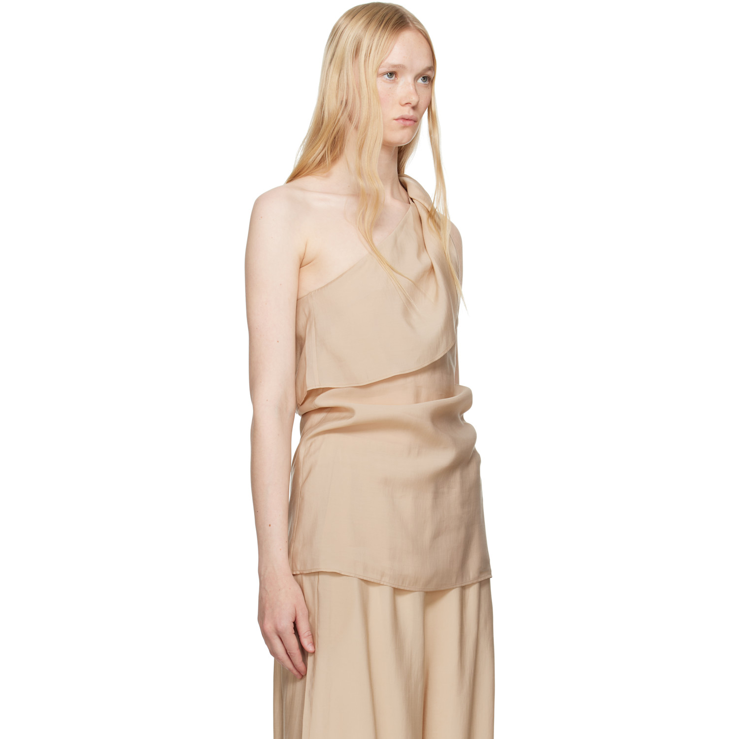  Ruohan Beige Devon Top 