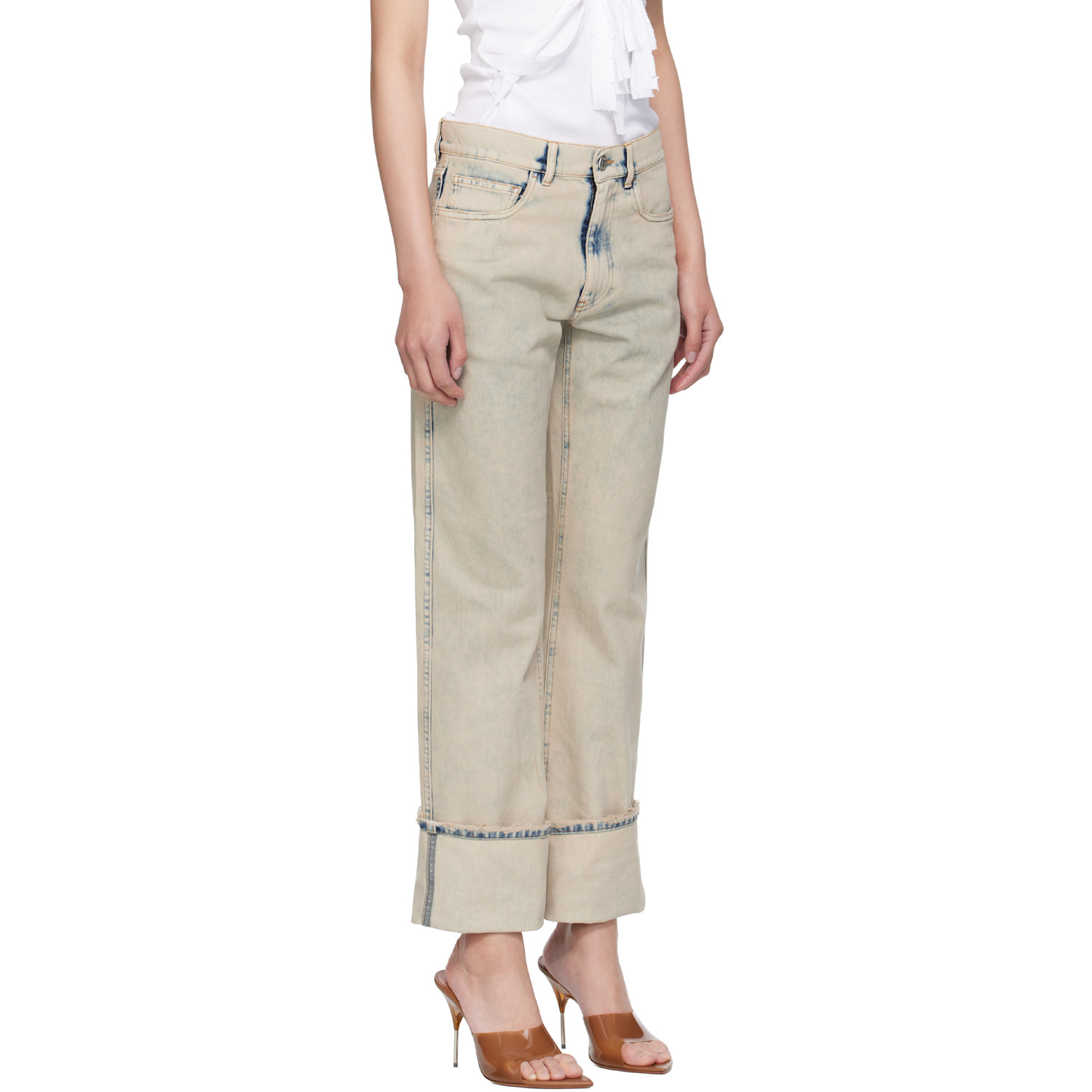  Coperni Gray Boyfriend Jeans 