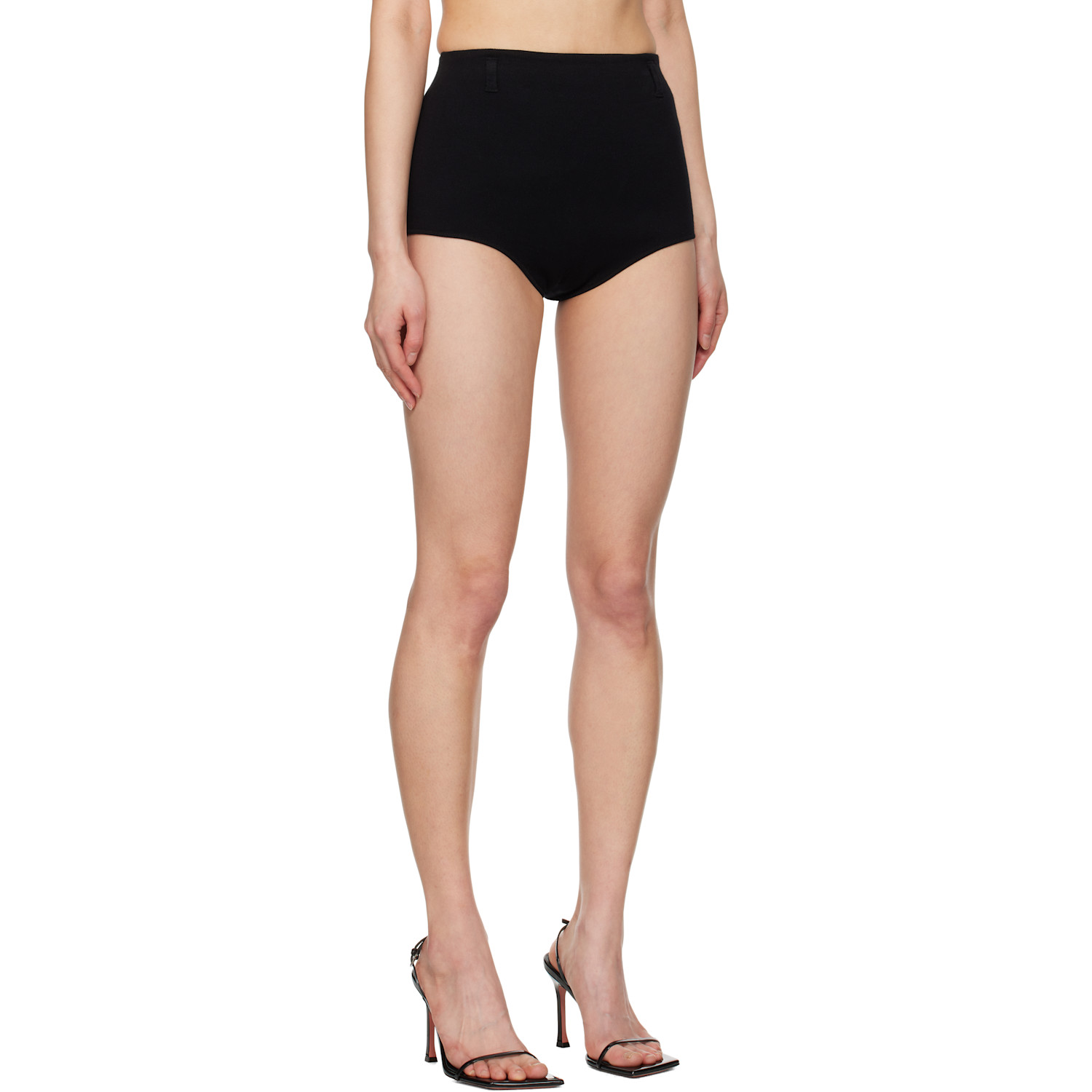  Coperni Black Knitted Shorts 