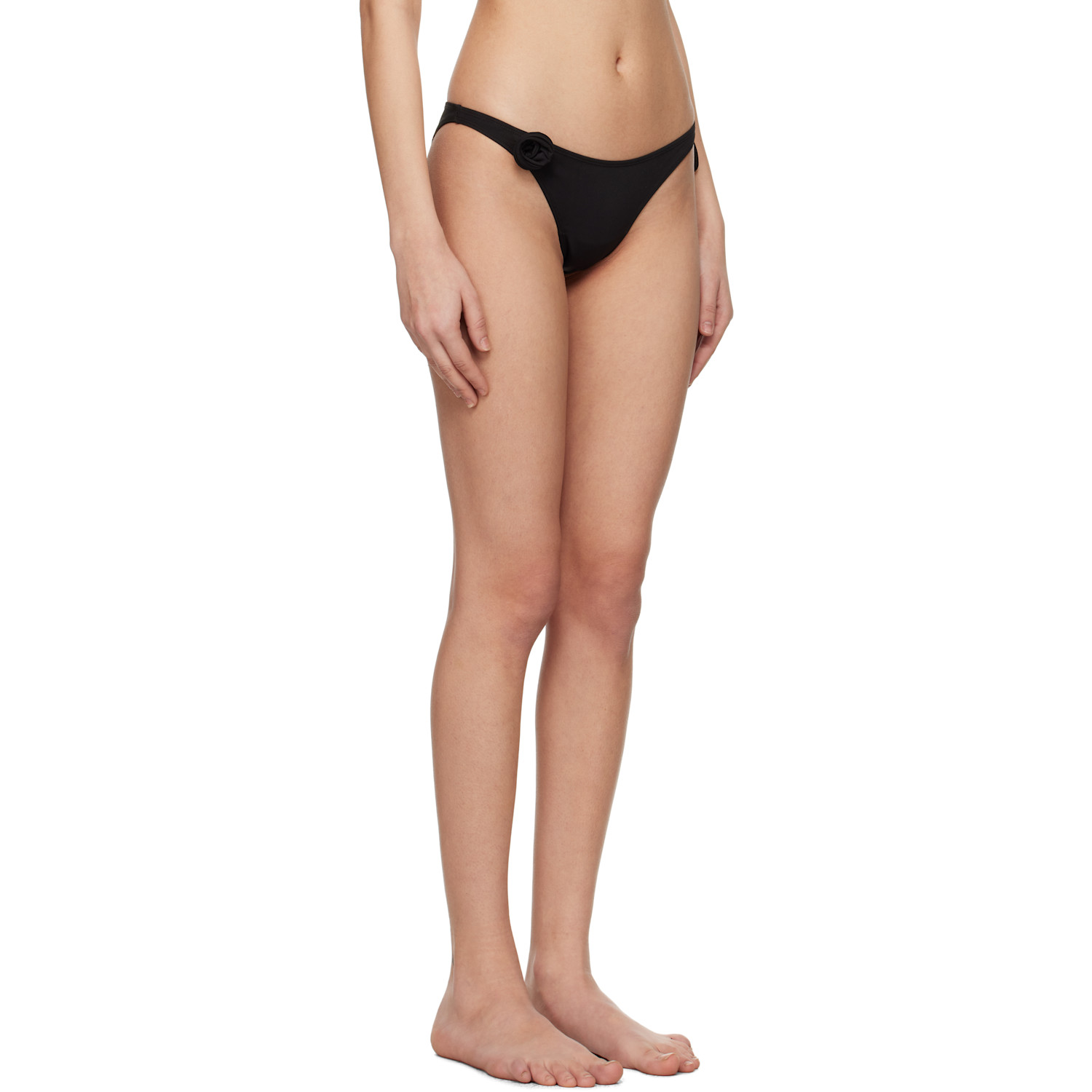  Coperni Black Flower Bikini Bottom 