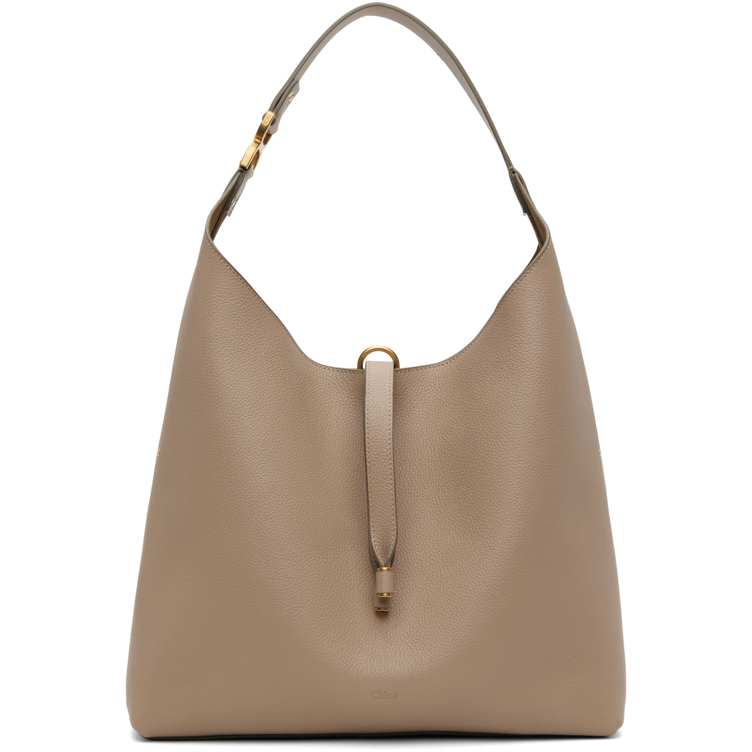 Chloé Taupe Marcie Tote
