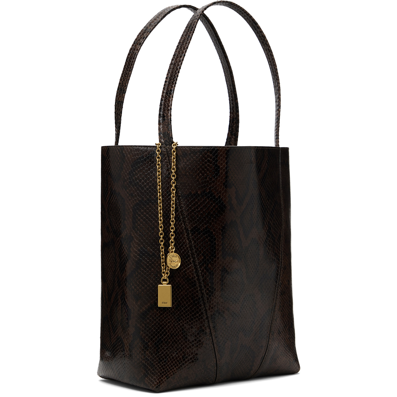  Chloé Brown 'chloé Spin' Tote 
