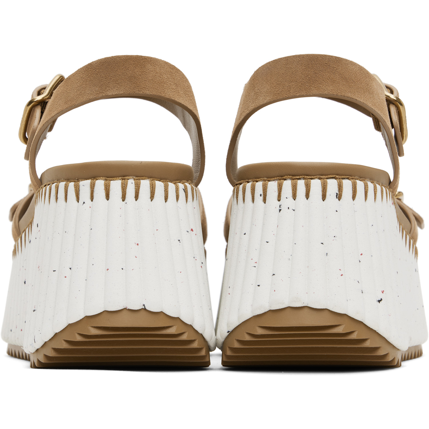  Chloé Brown Nama Sandals 