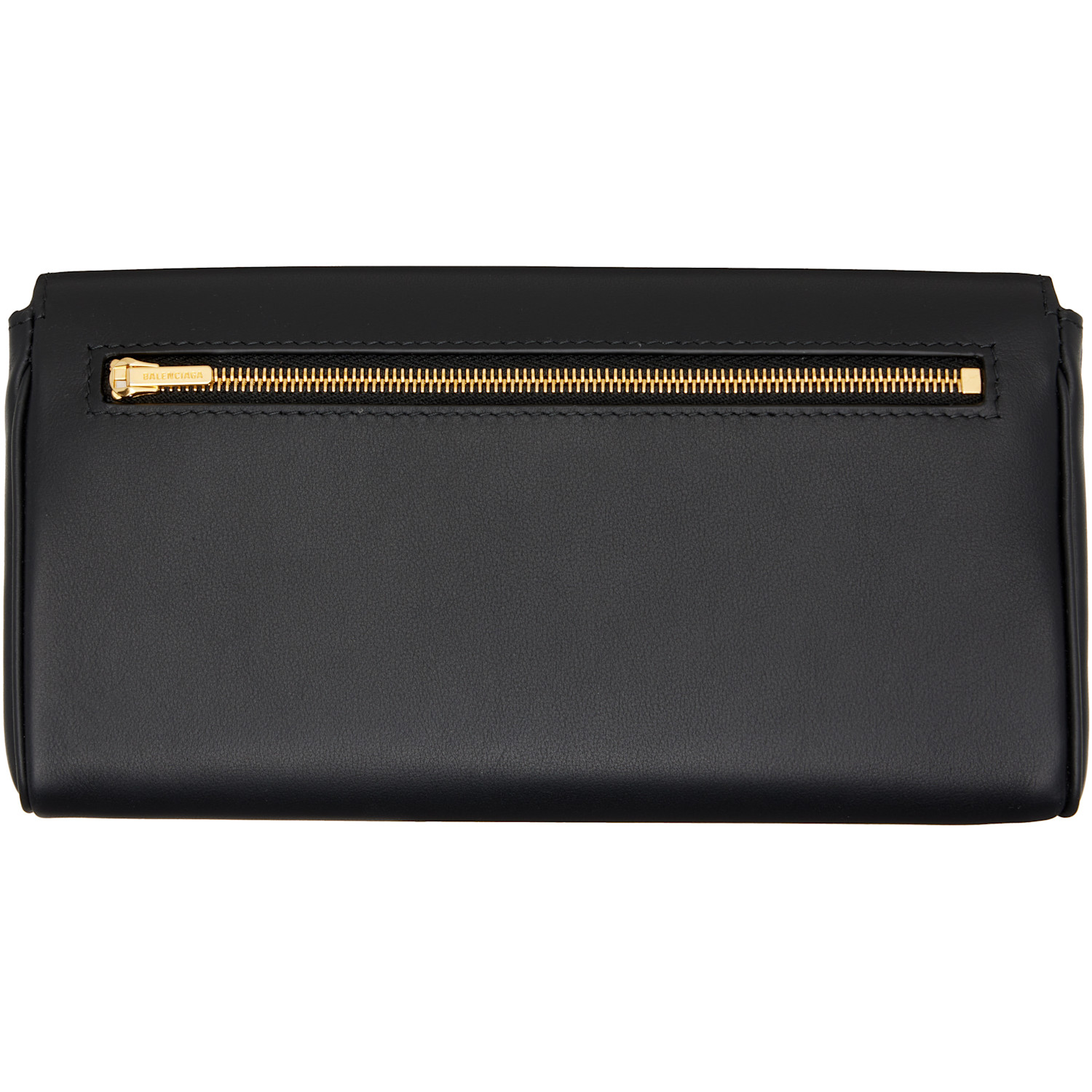  Balenciaga Black Rodeo Continental Wallet 