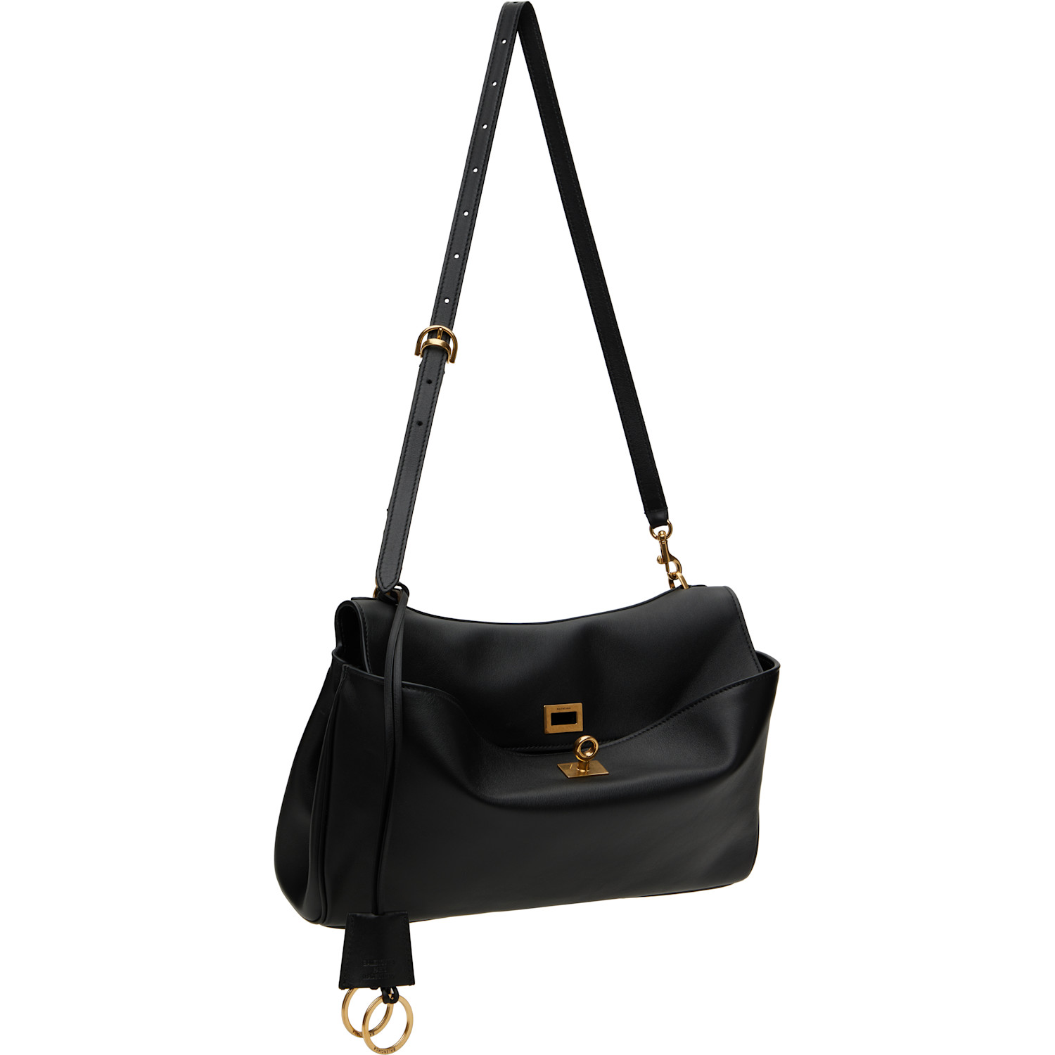  Balenciaga Black Rodeo Shoulder Bag 