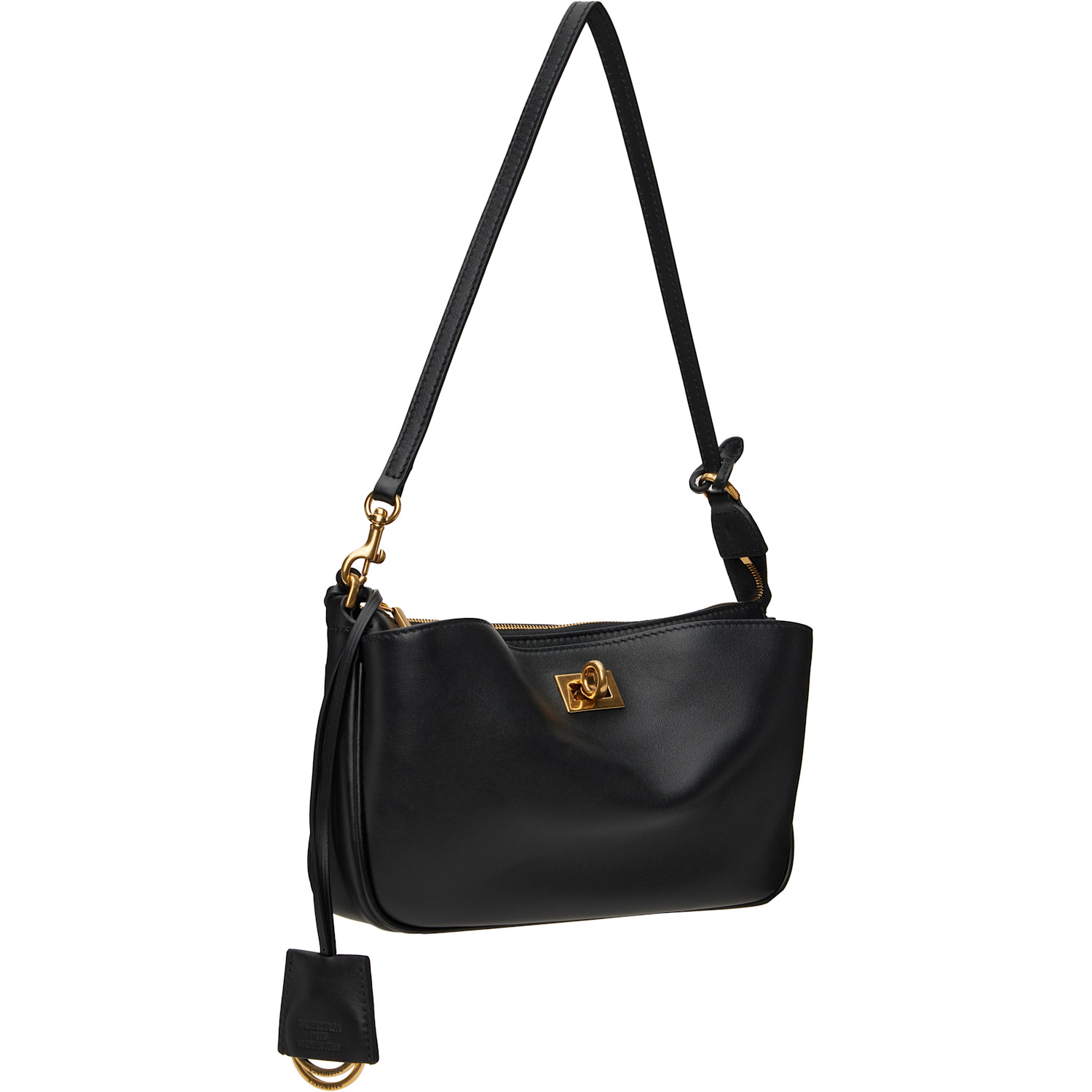  Balenciaga Black Rodeo Sling Pochette Bag 