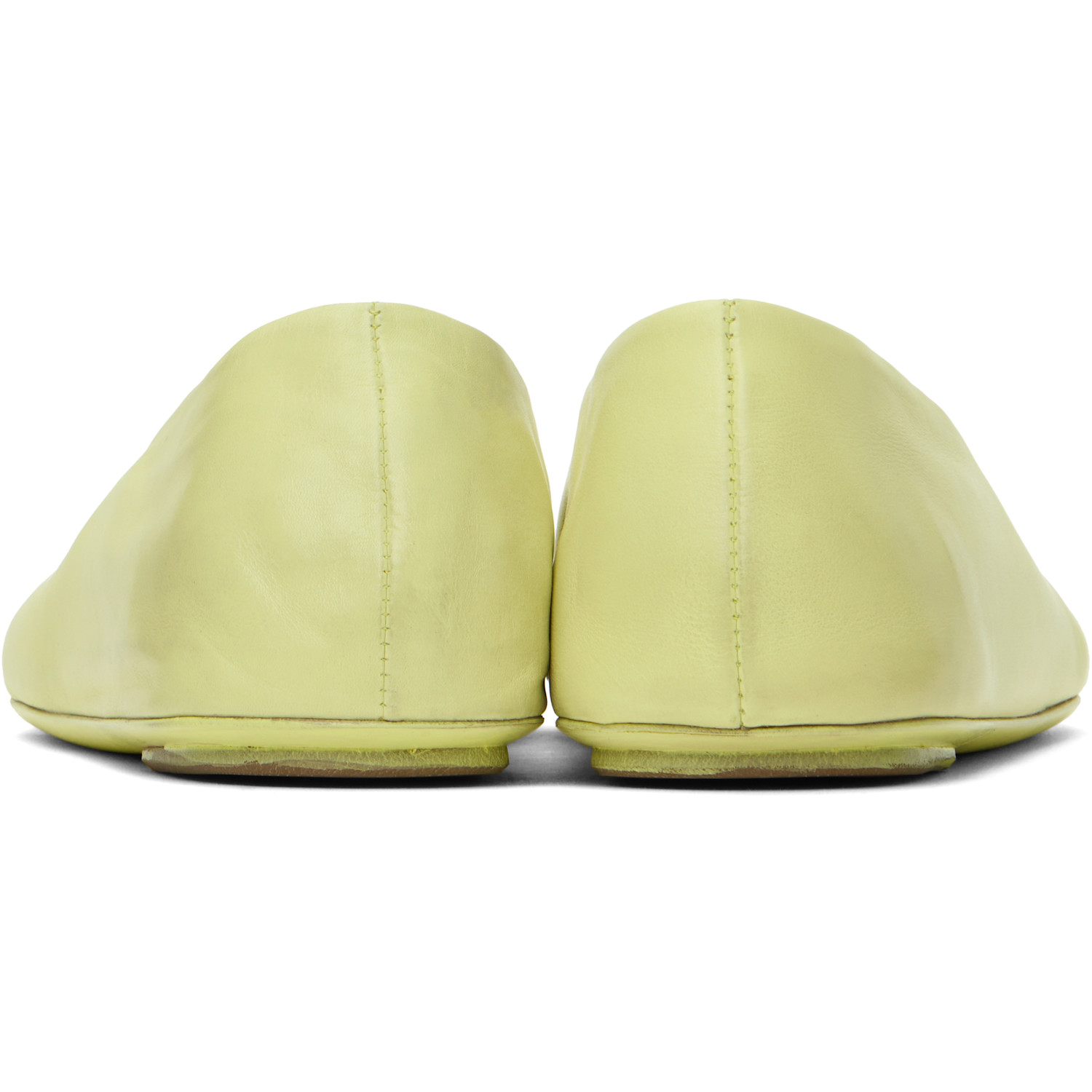  Marsèll Green Sfoglia Ballerina Flats 