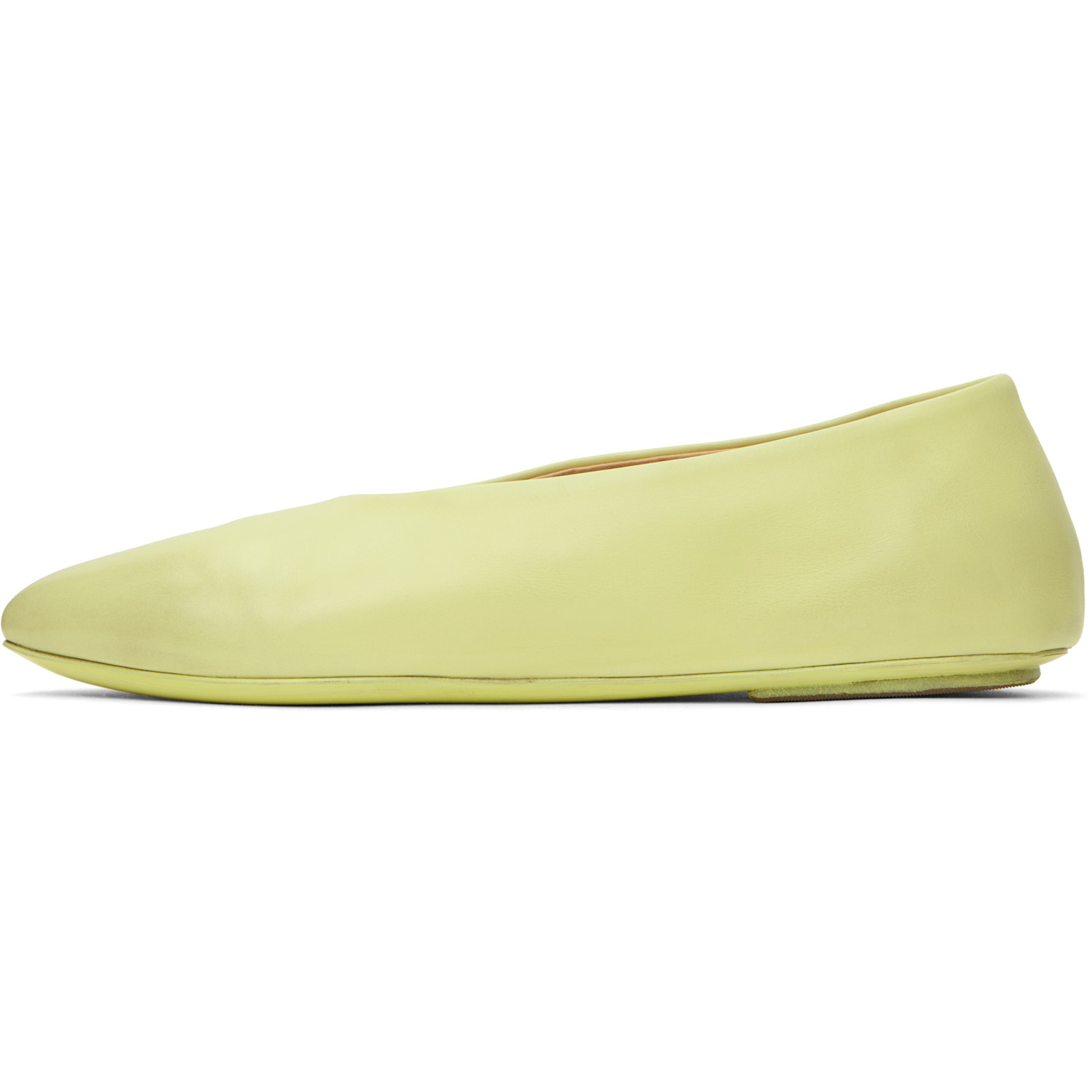  Marsèll Green Sfoglia Ballerina Flats 