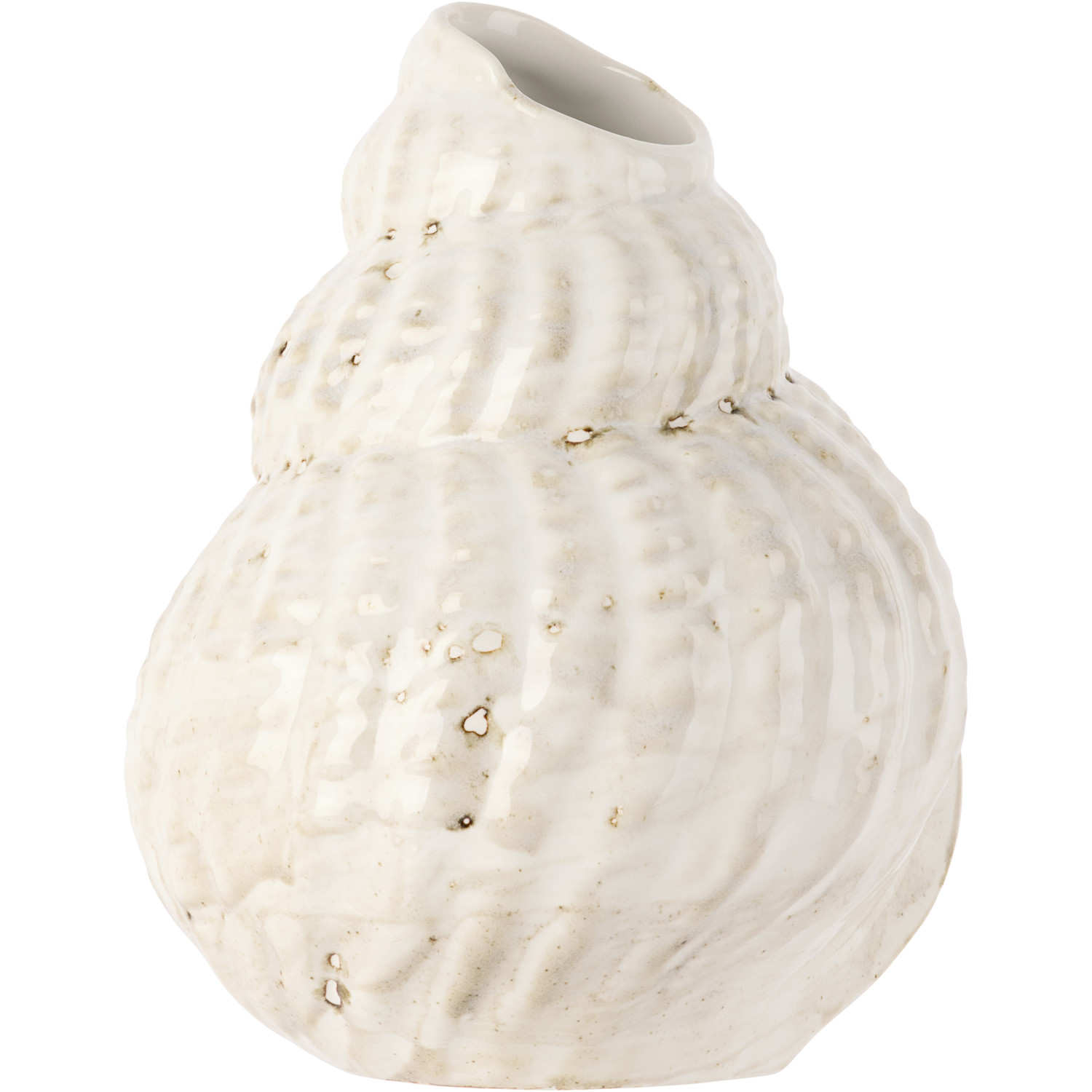  Christina Iversen Studio Off-white Shell Vase 