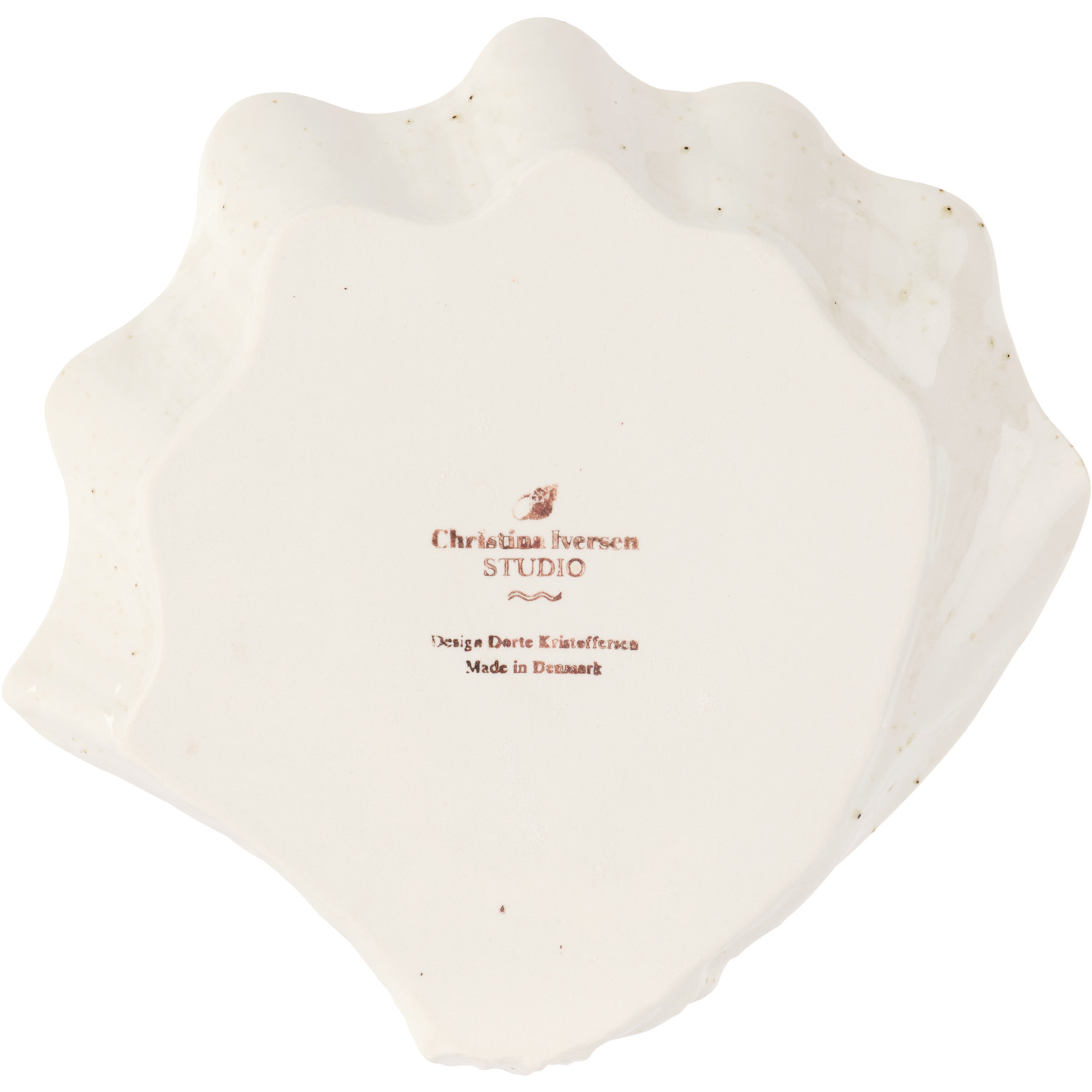  Christina Iversen Studio Off-white Mussel Side Plate 
