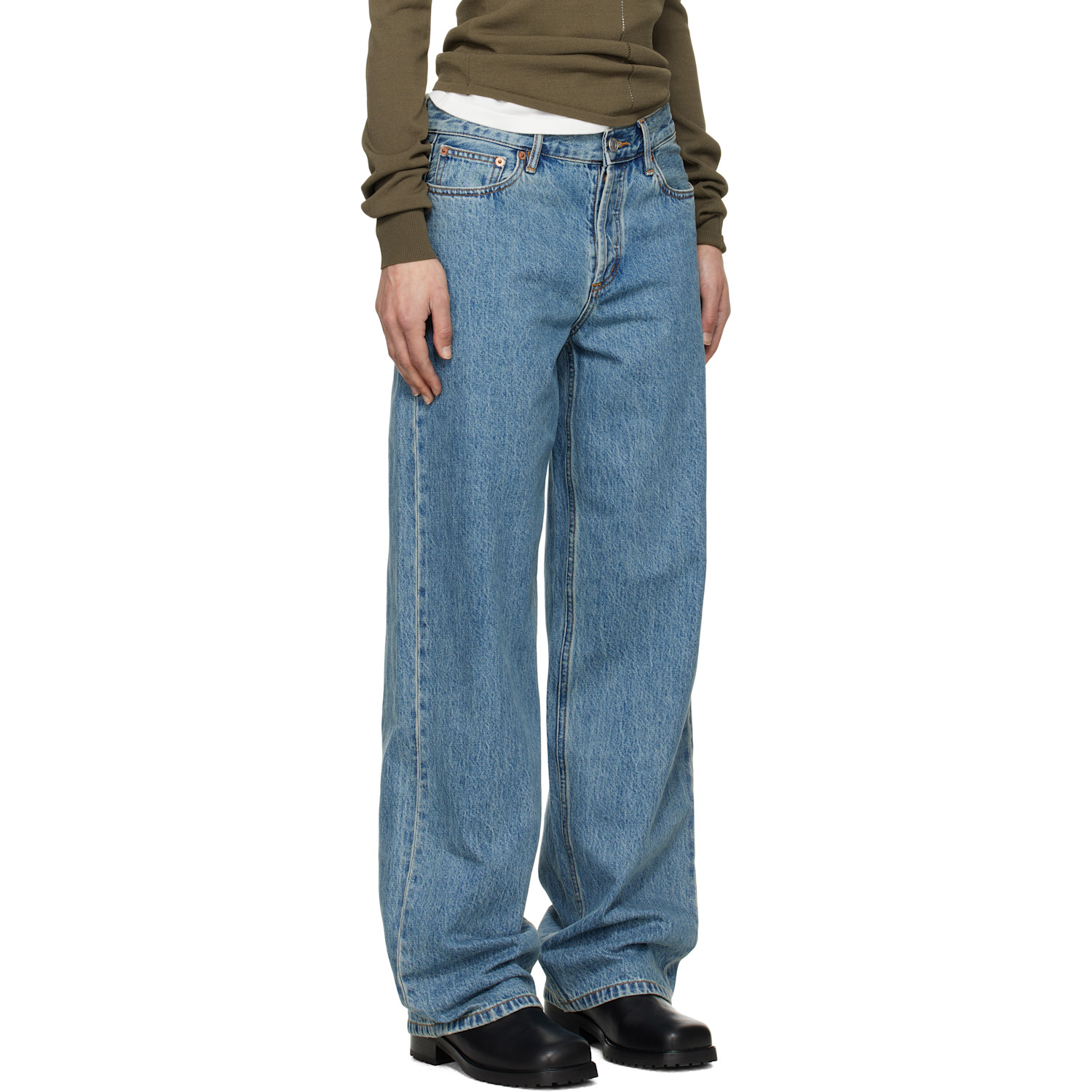  Still Here Blue Everyday Jeans 