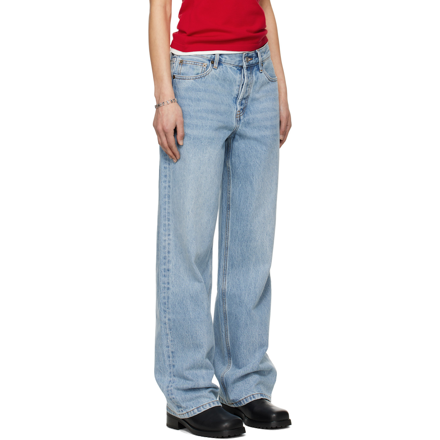  Still Here Blue Everyday Jeans 